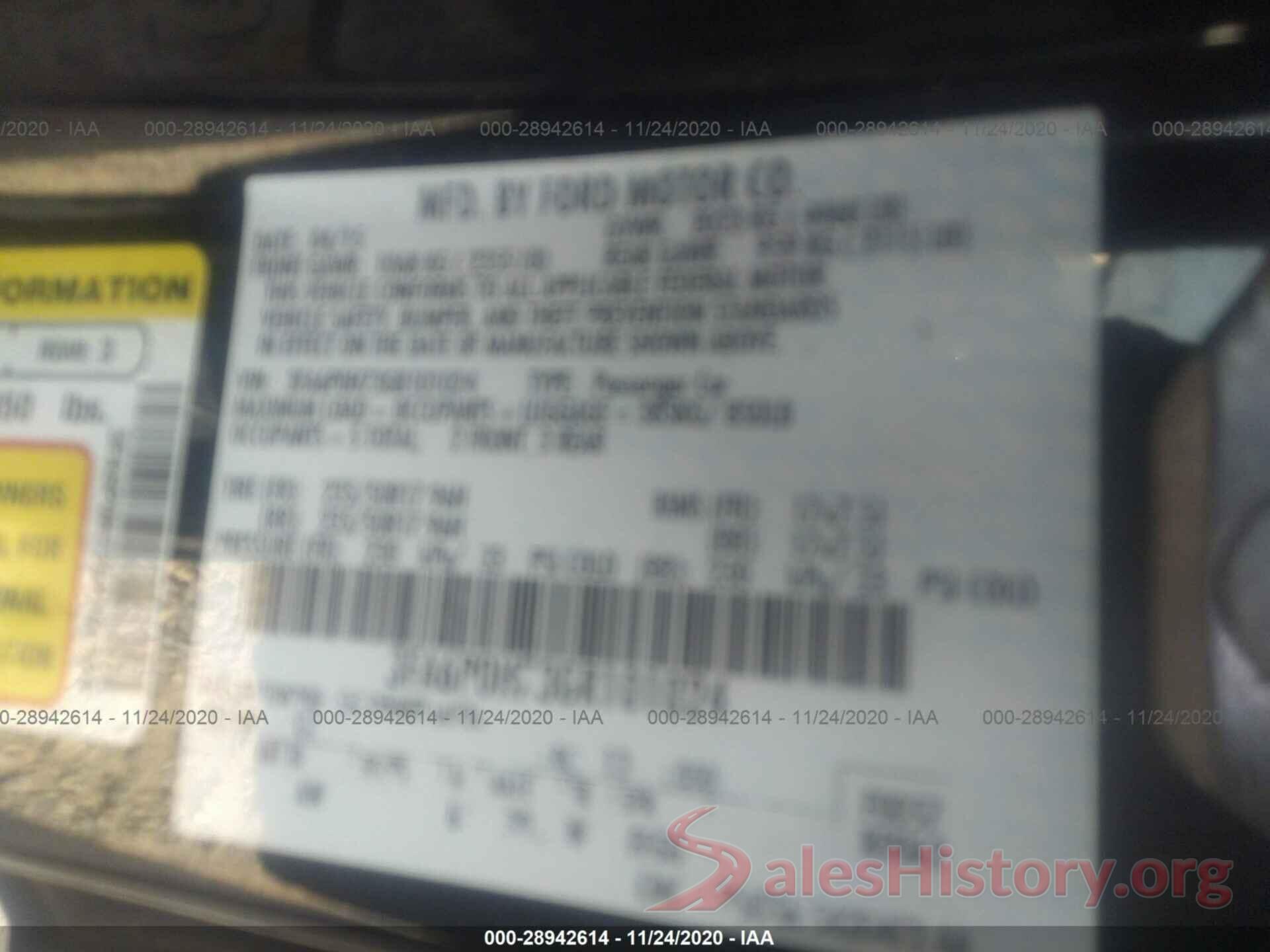 3FA6P0H73GR101024 2016 FORD FUSION