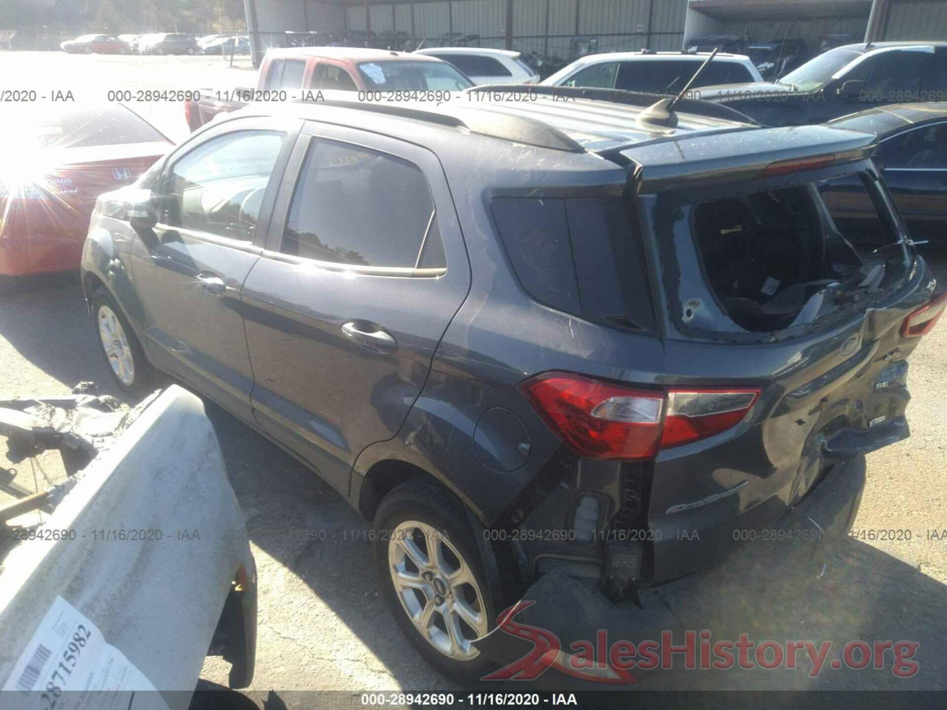 MAJ3S2GE4KC283028 2019 FORD ECOSPORT