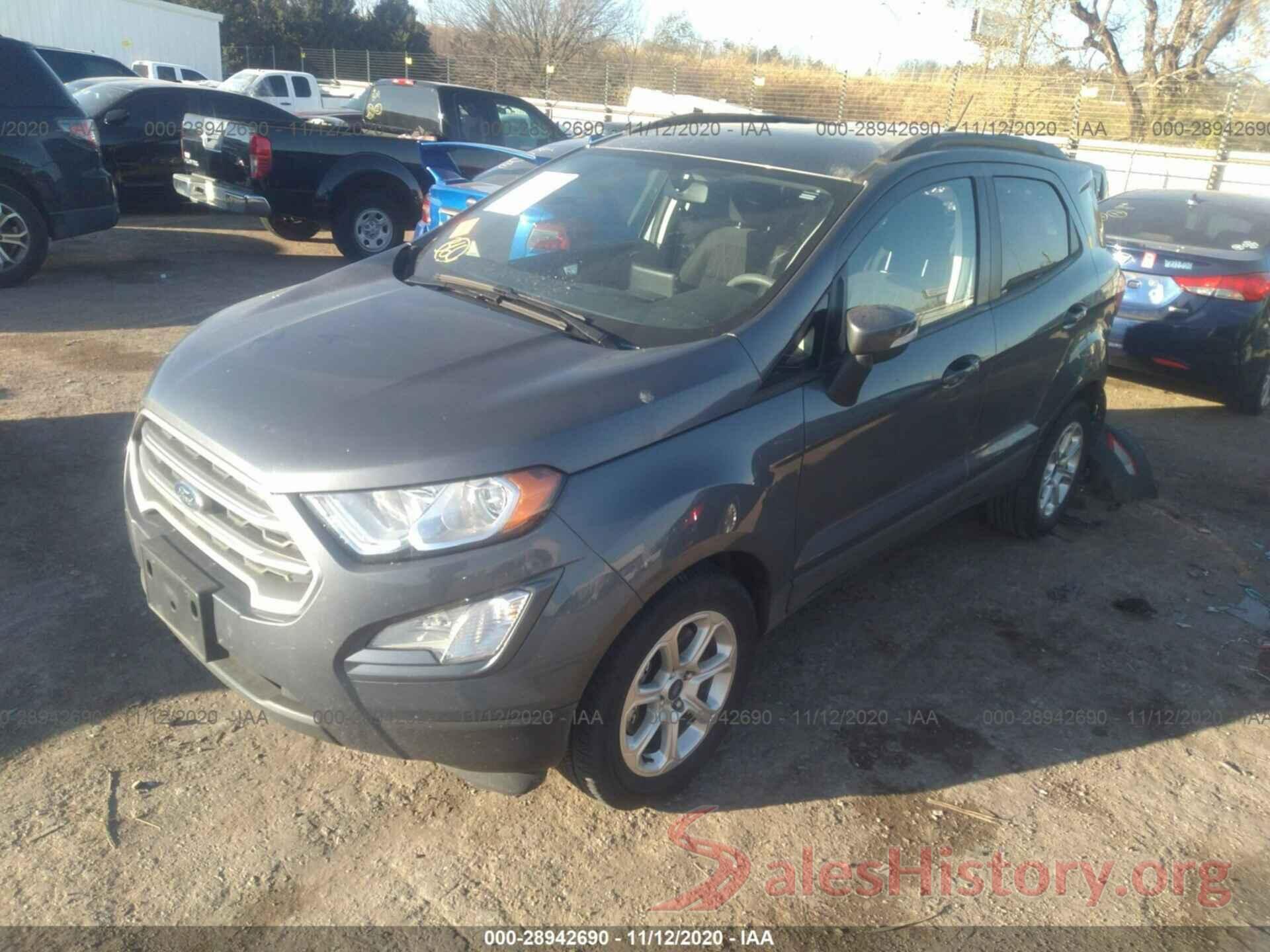 MAJ3S2GE4KC283028 2019 FORD ECOSPORT