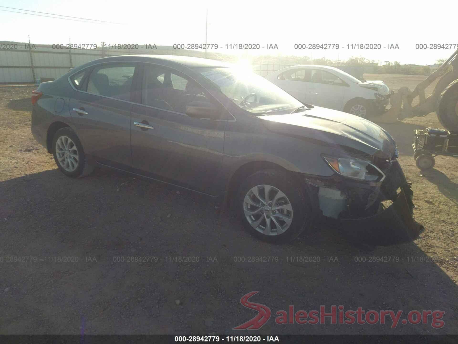 3N1AB7APXKY437177 2019 NISSAN SENTRA