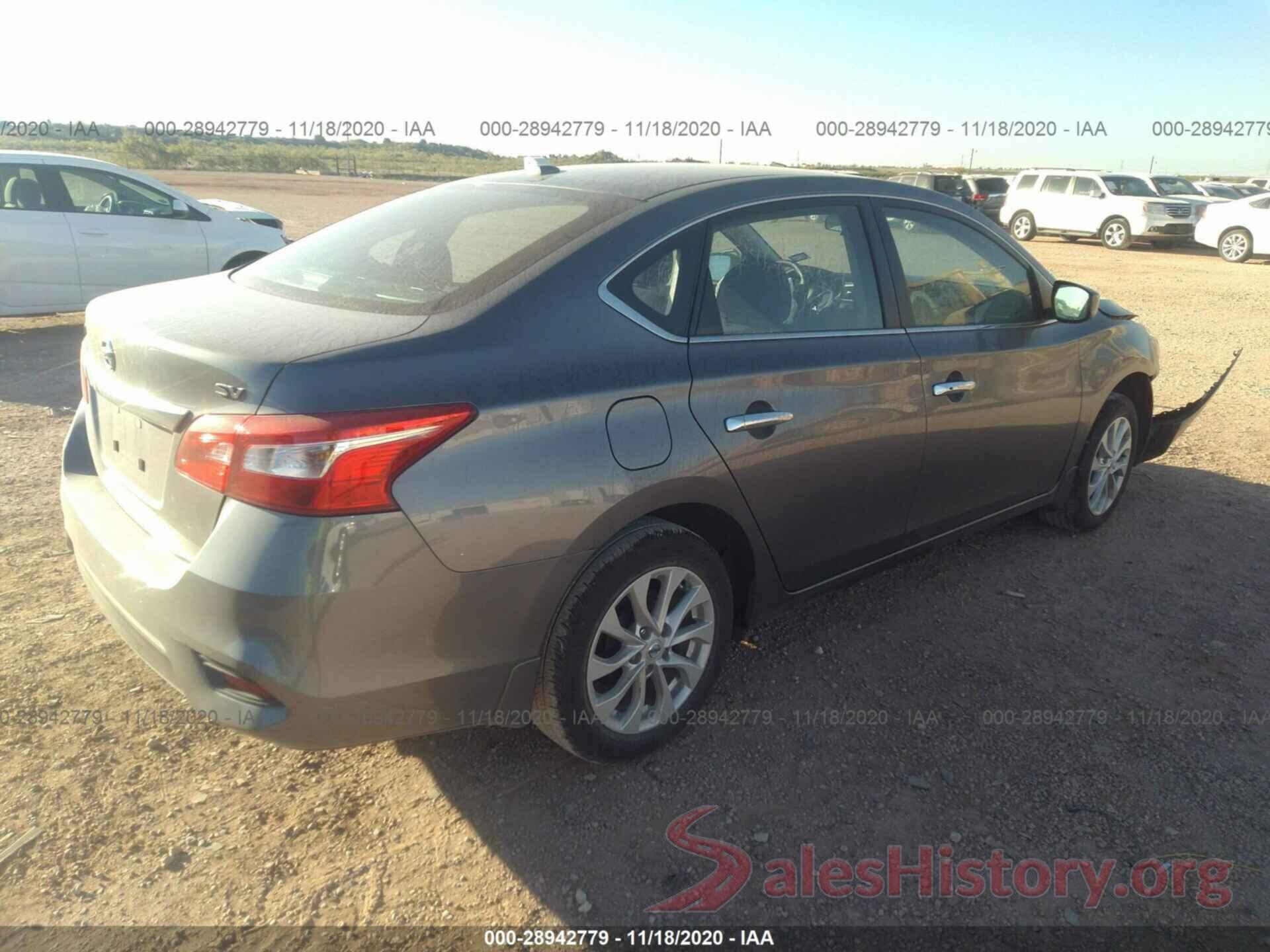 3N1AB7APXKY437177 2019 NISSAN SENTRA