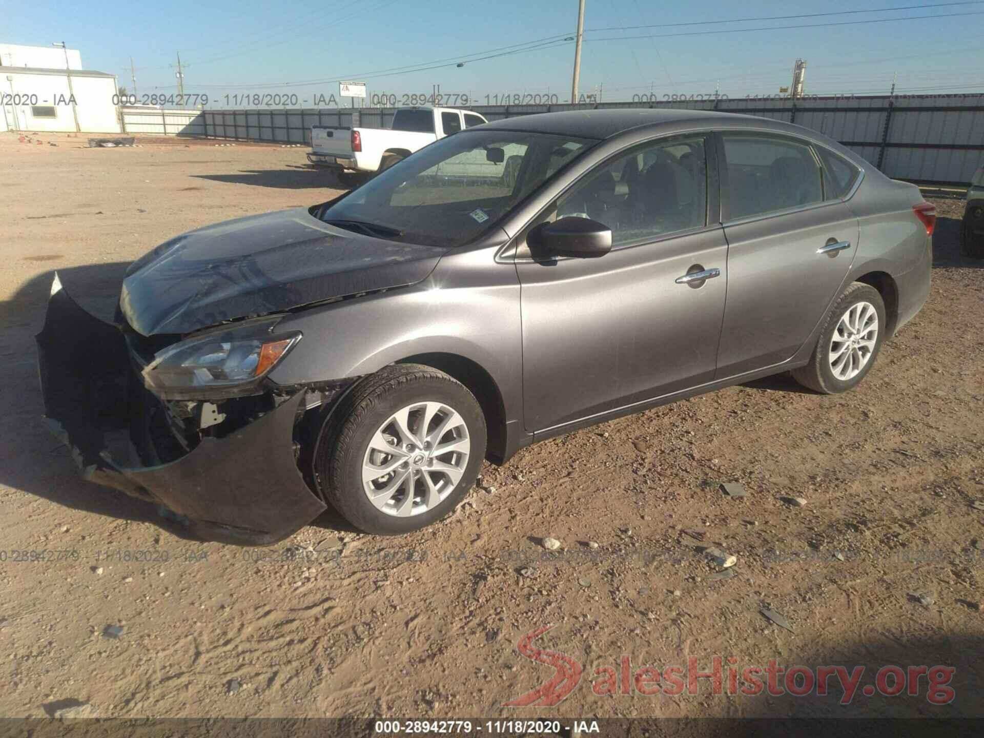 3N1AB7APXKY437177 2019 NISSAN SENTRA