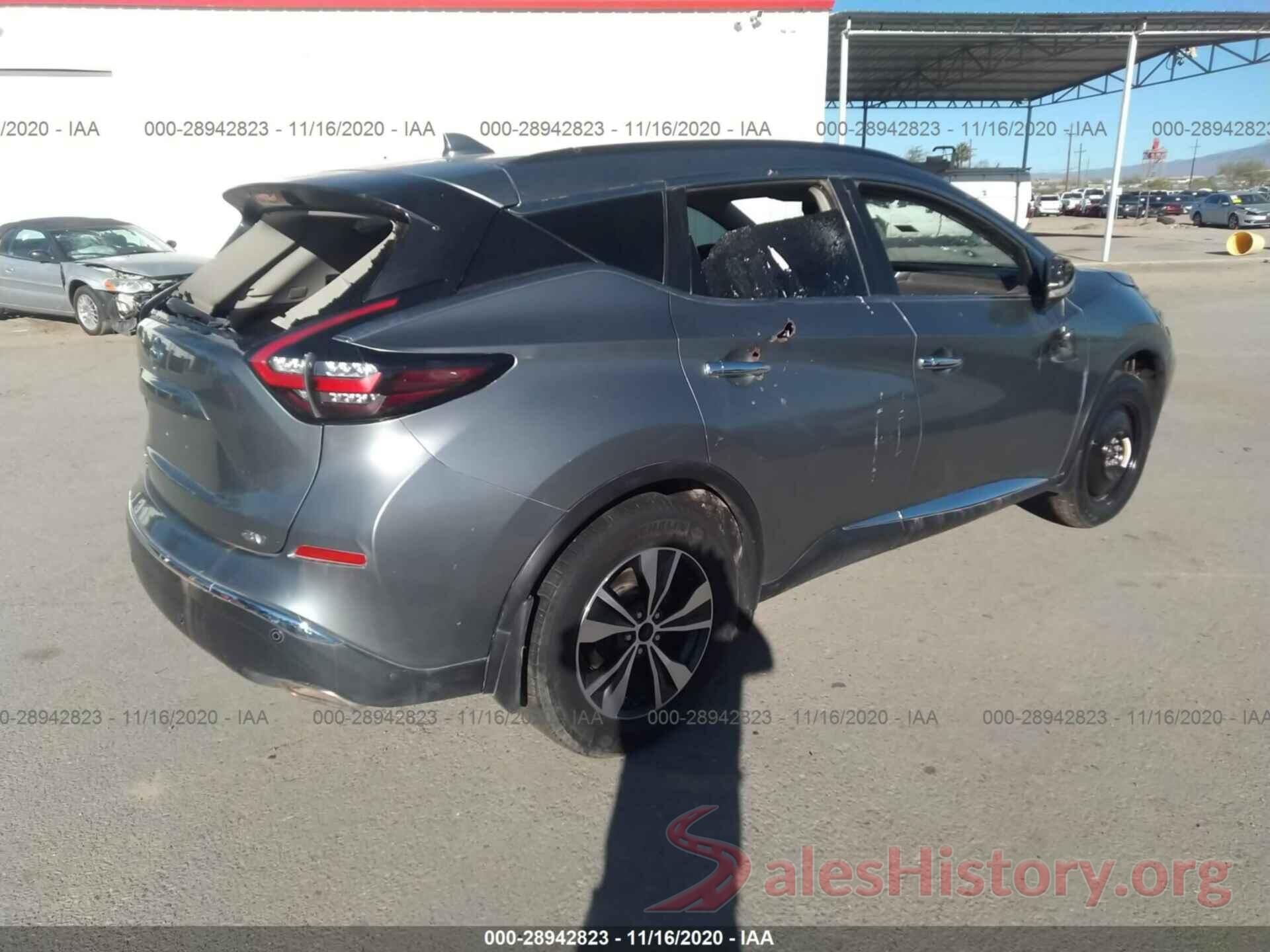 5N1AZ2MJ8KN161738 2019 NISSAN MURANO