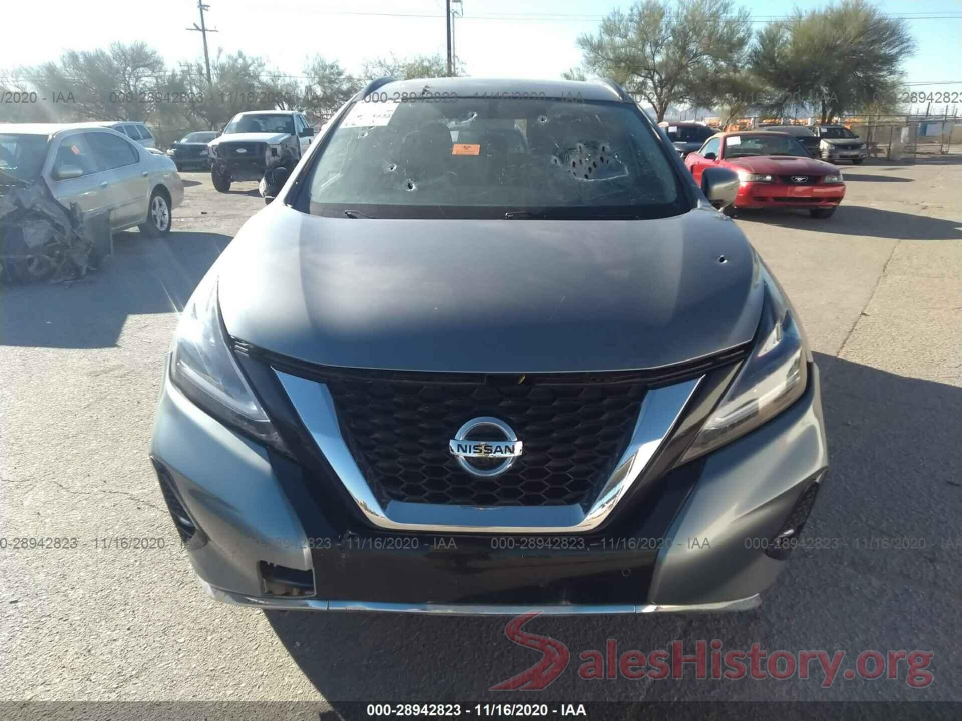 5N1AZ2MJ8KN161738 2019 NISSAN MURANO