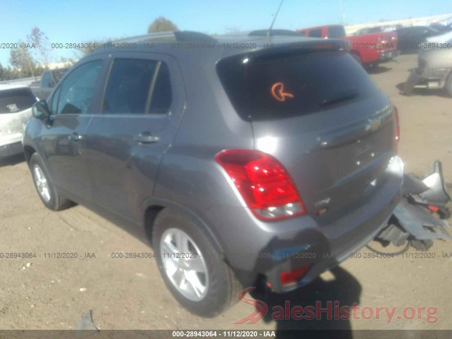 3GNCJLSB2LL161815 2020 CHEVROLET TRAX