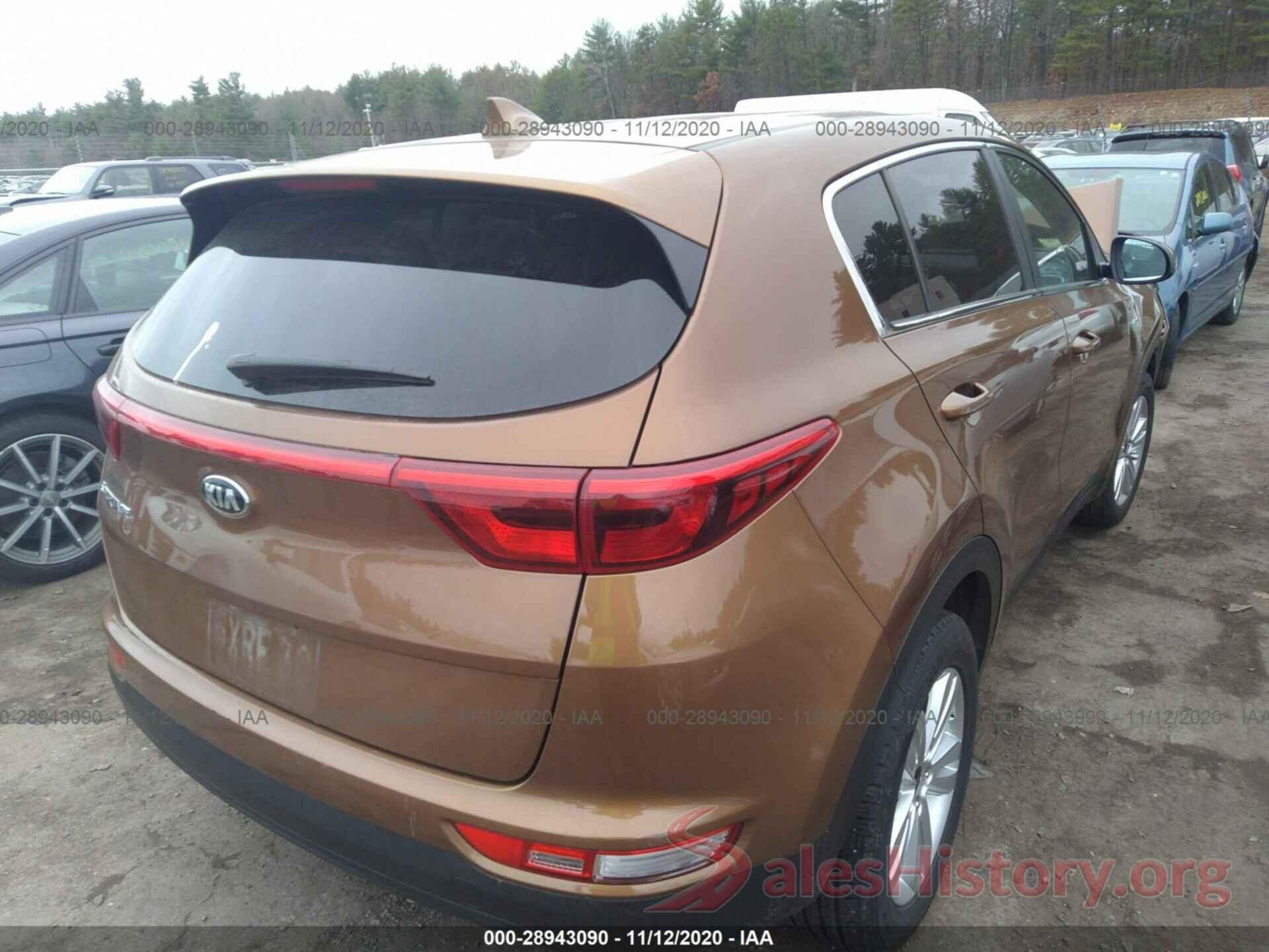 KNDPMCAC6K7609830 2019 KIA SPORTAGE