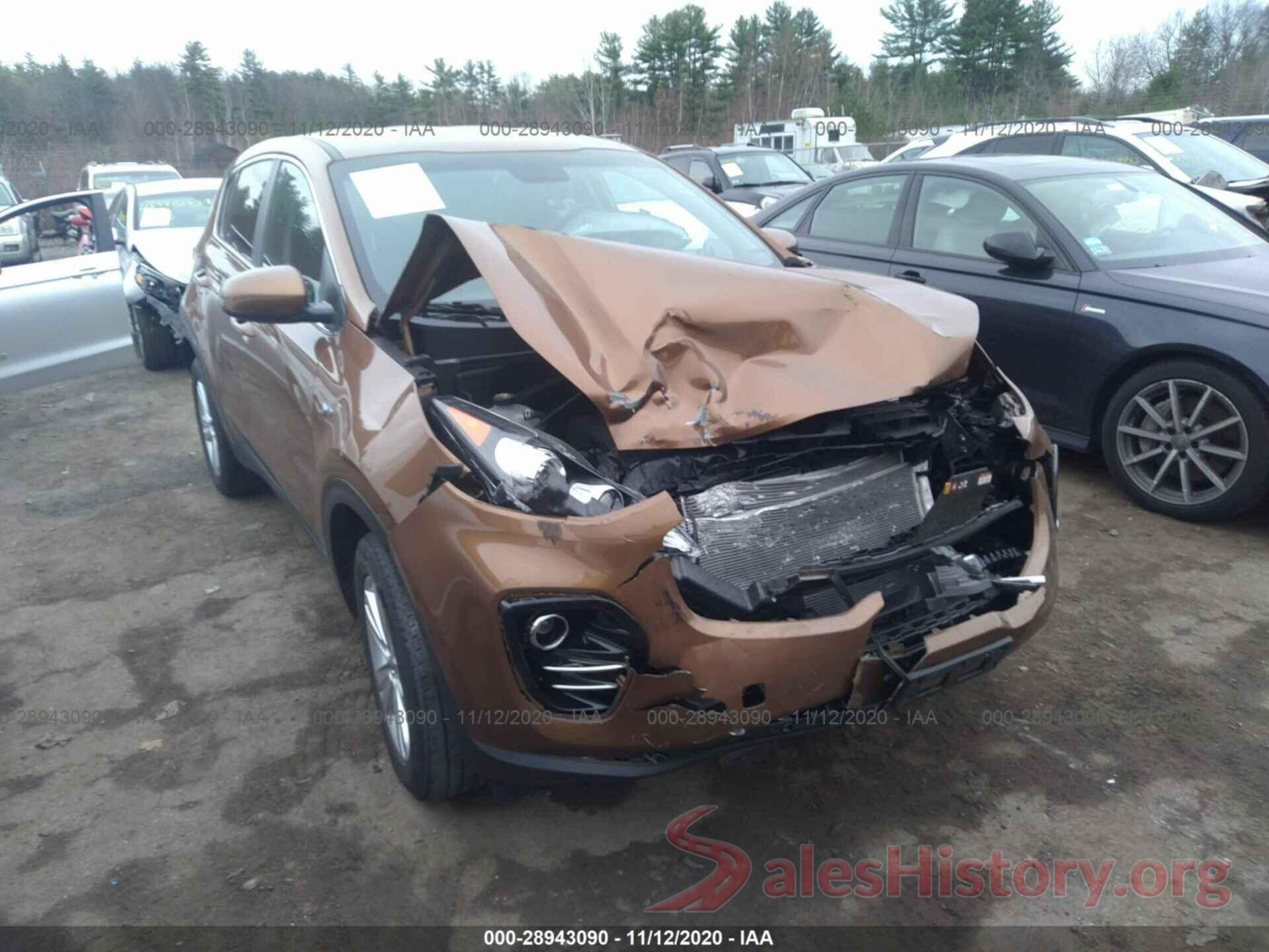 KNDPMCAC6K7609830 2019 KIA SPORTAGE