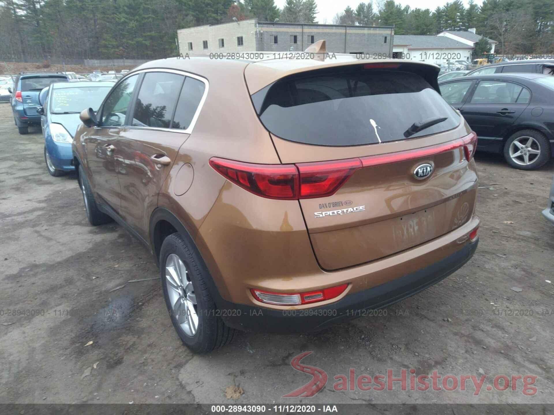 KNDPMCAC6K7609830 2019 KIA SPORTAGE