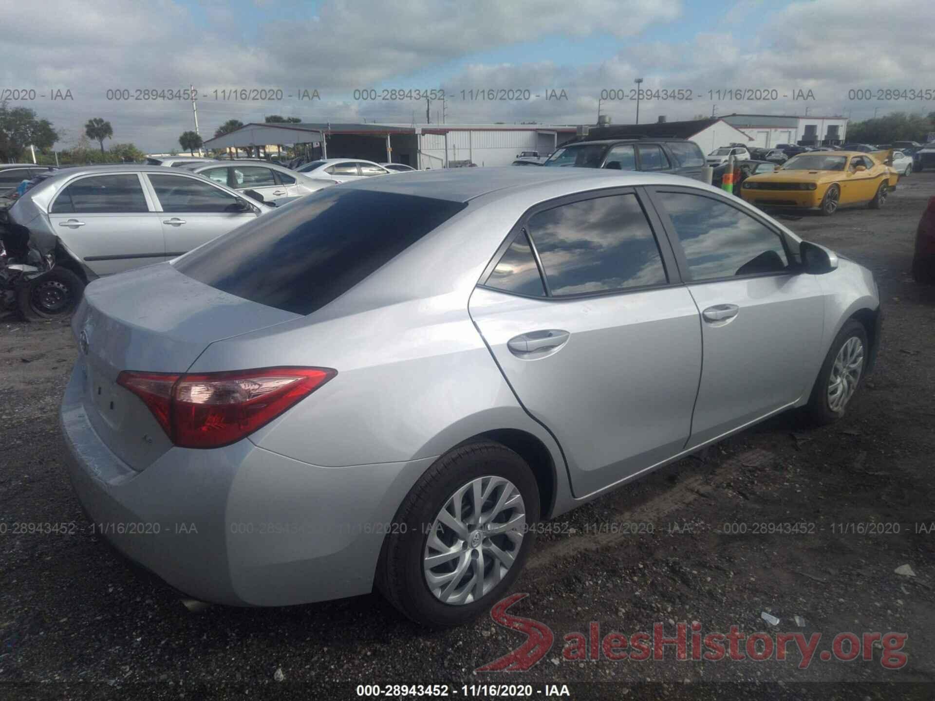 5YFBURHE7KP929922 2019 TOYOTA COROLLA