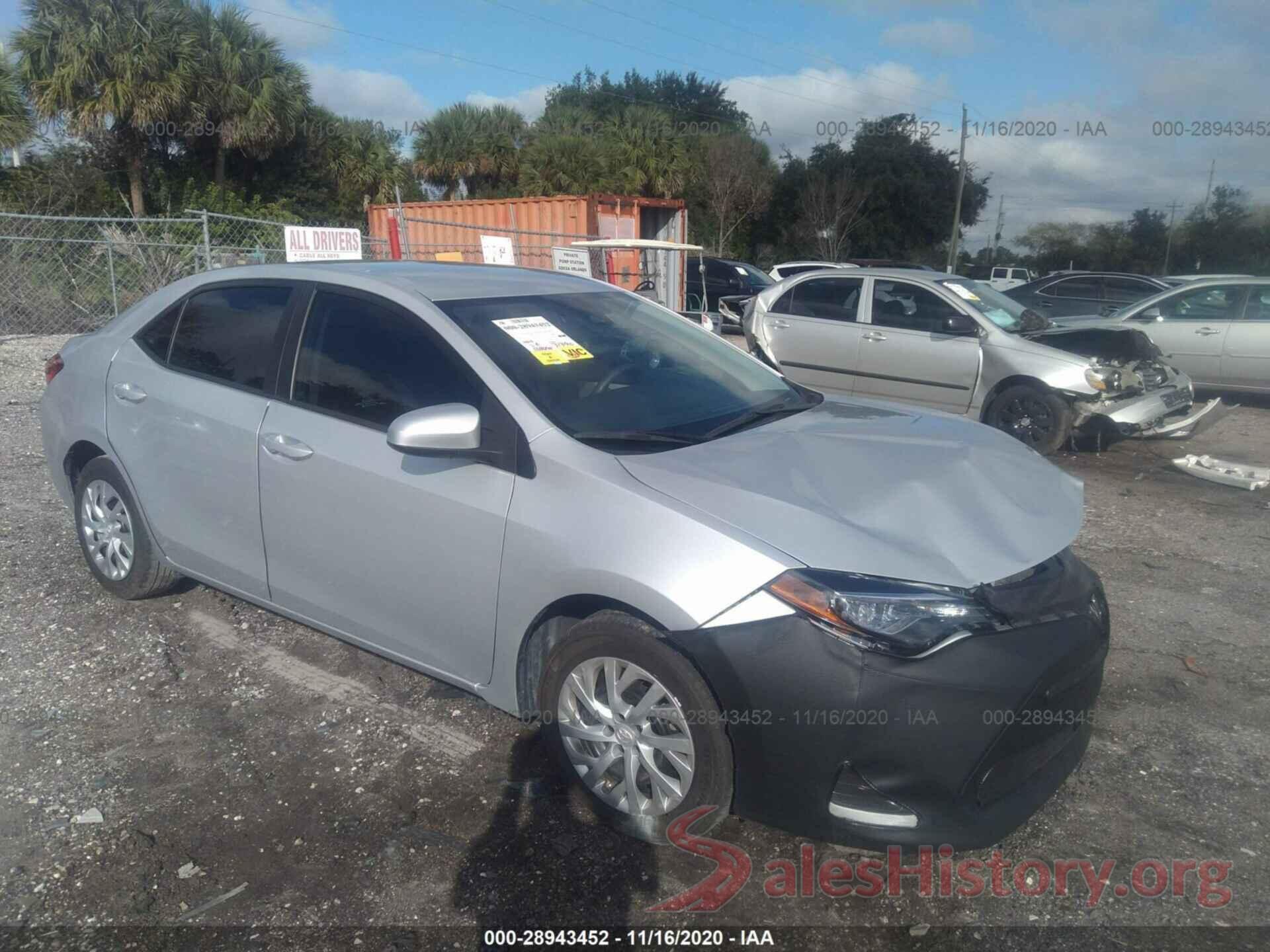 5YFBURHE7KP929922 2019 TOYOTA COROLLA