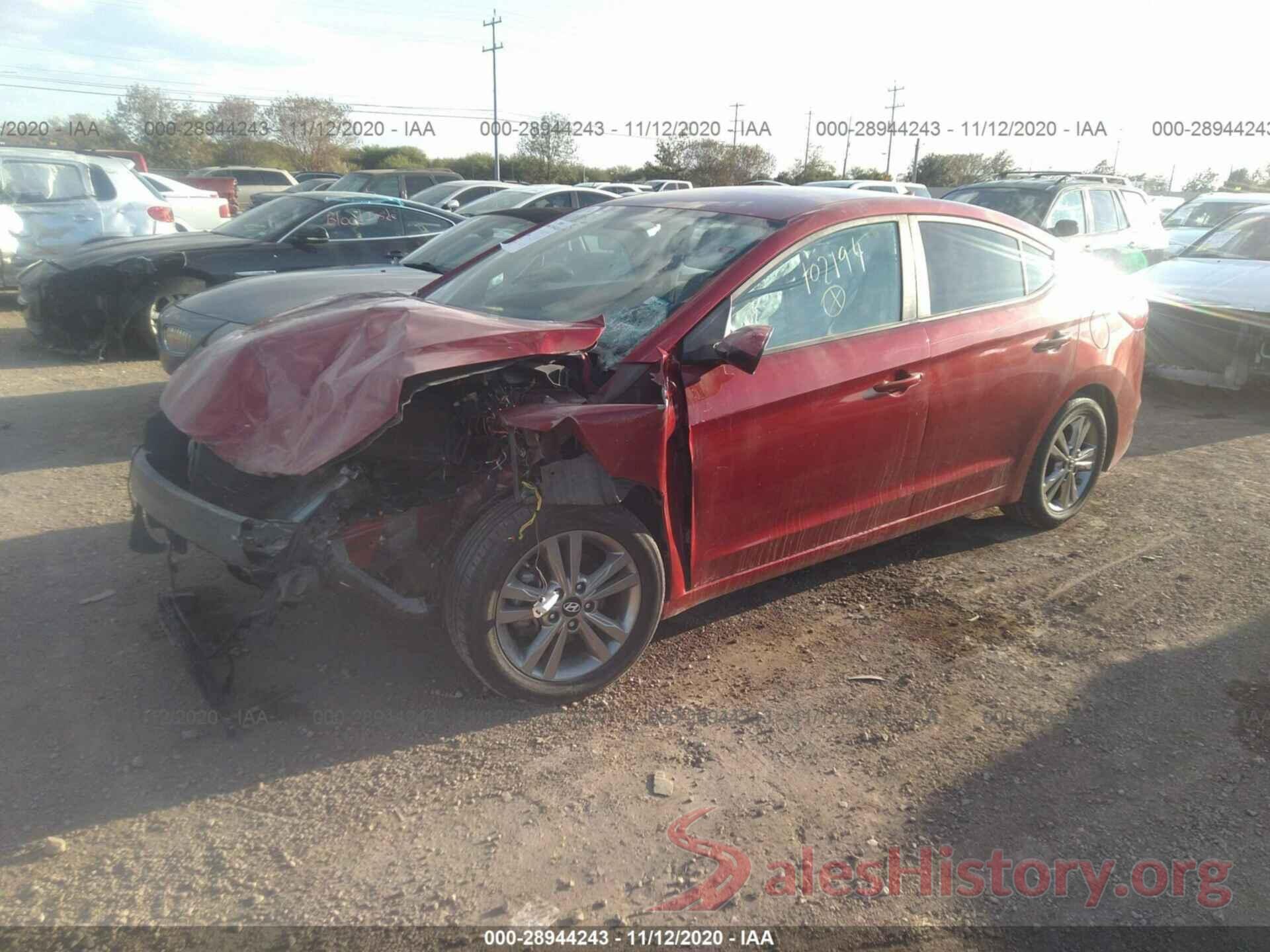 5NPD74LF3HH102914 2017 HYUNDAI ELANTRA