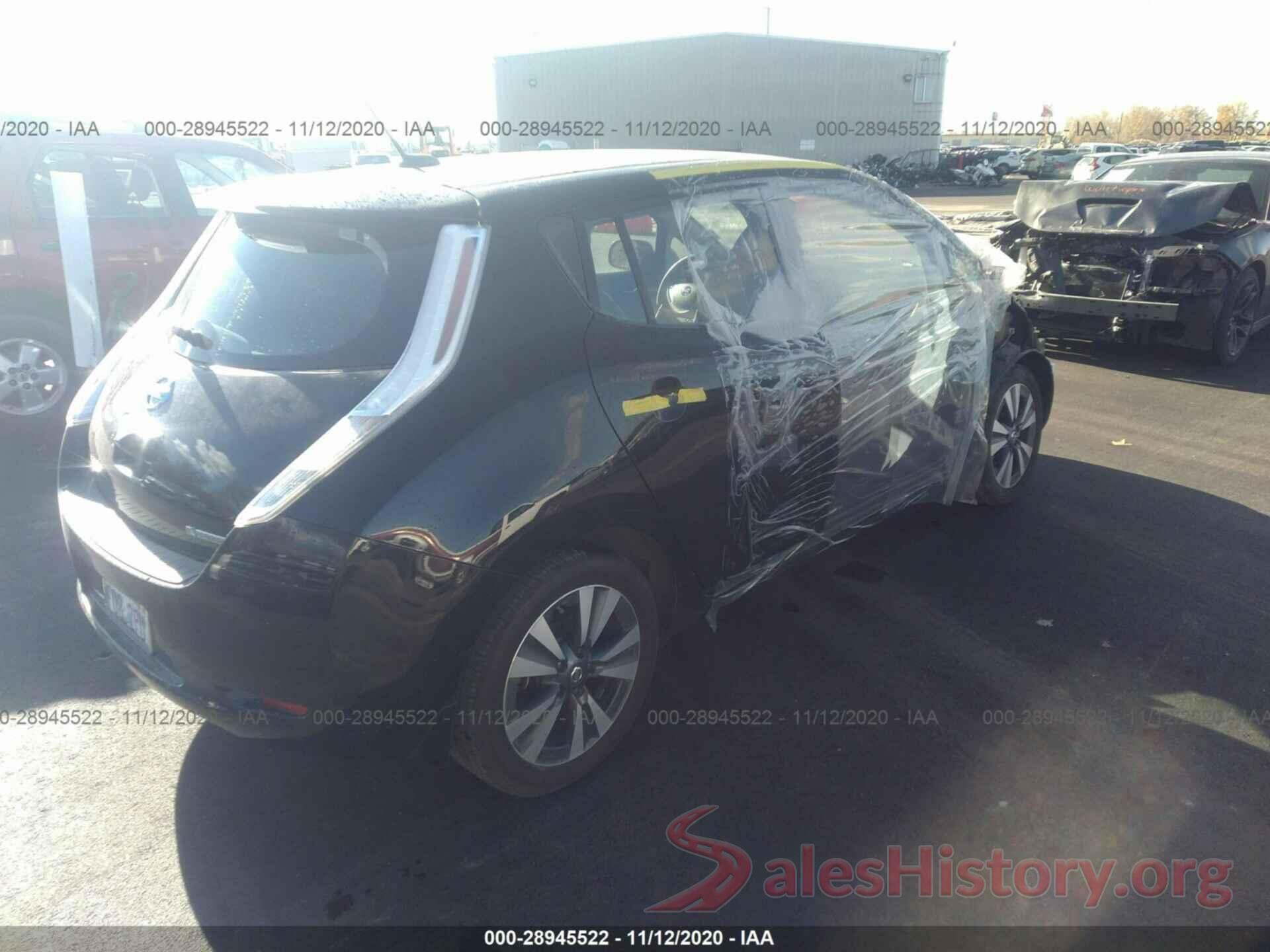 1N4BZ0CP9GC313912 2016 NISSAN LEAF