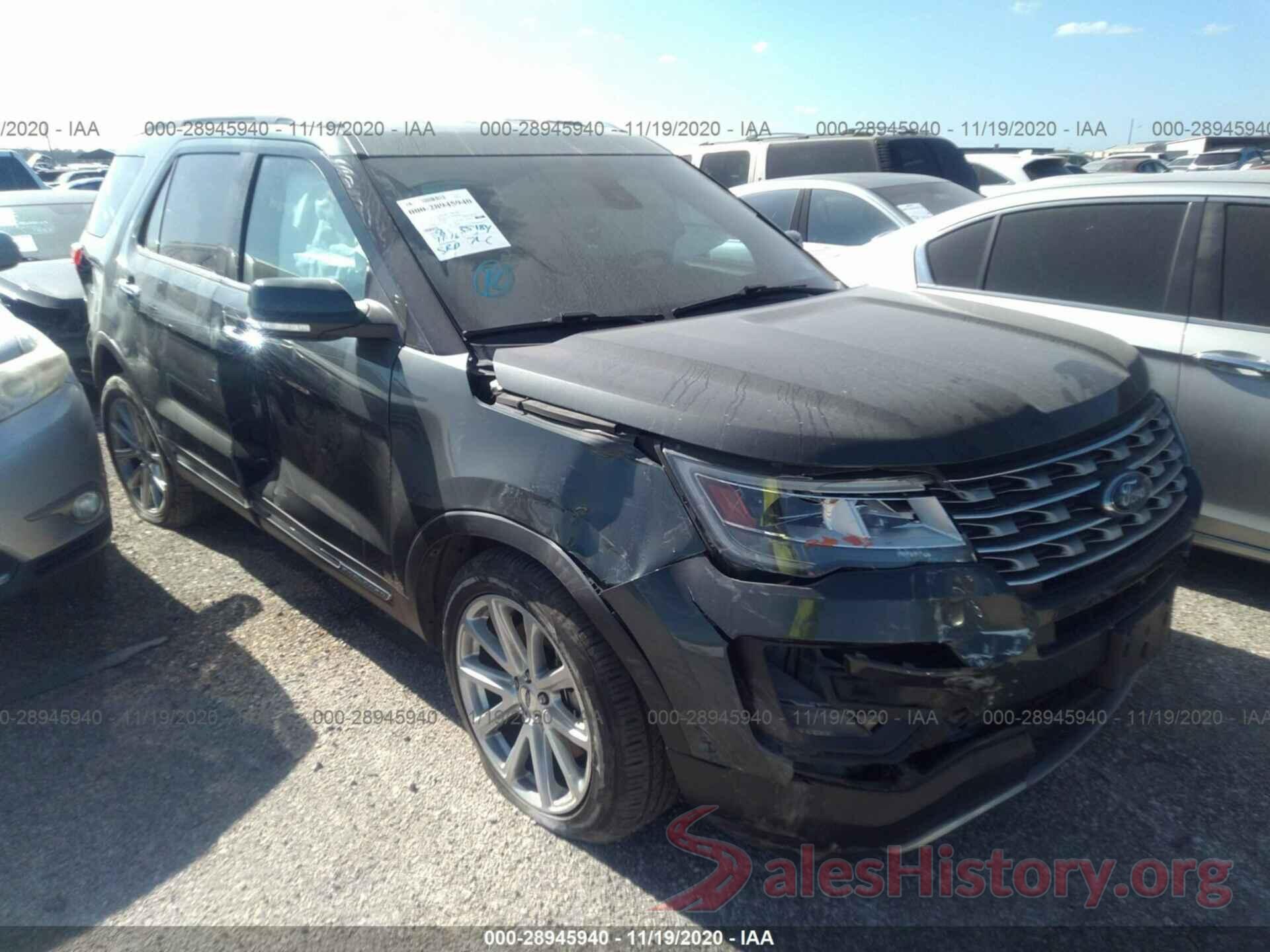 1FM5K7F82GGC85545 2016 FORD EXPLORER