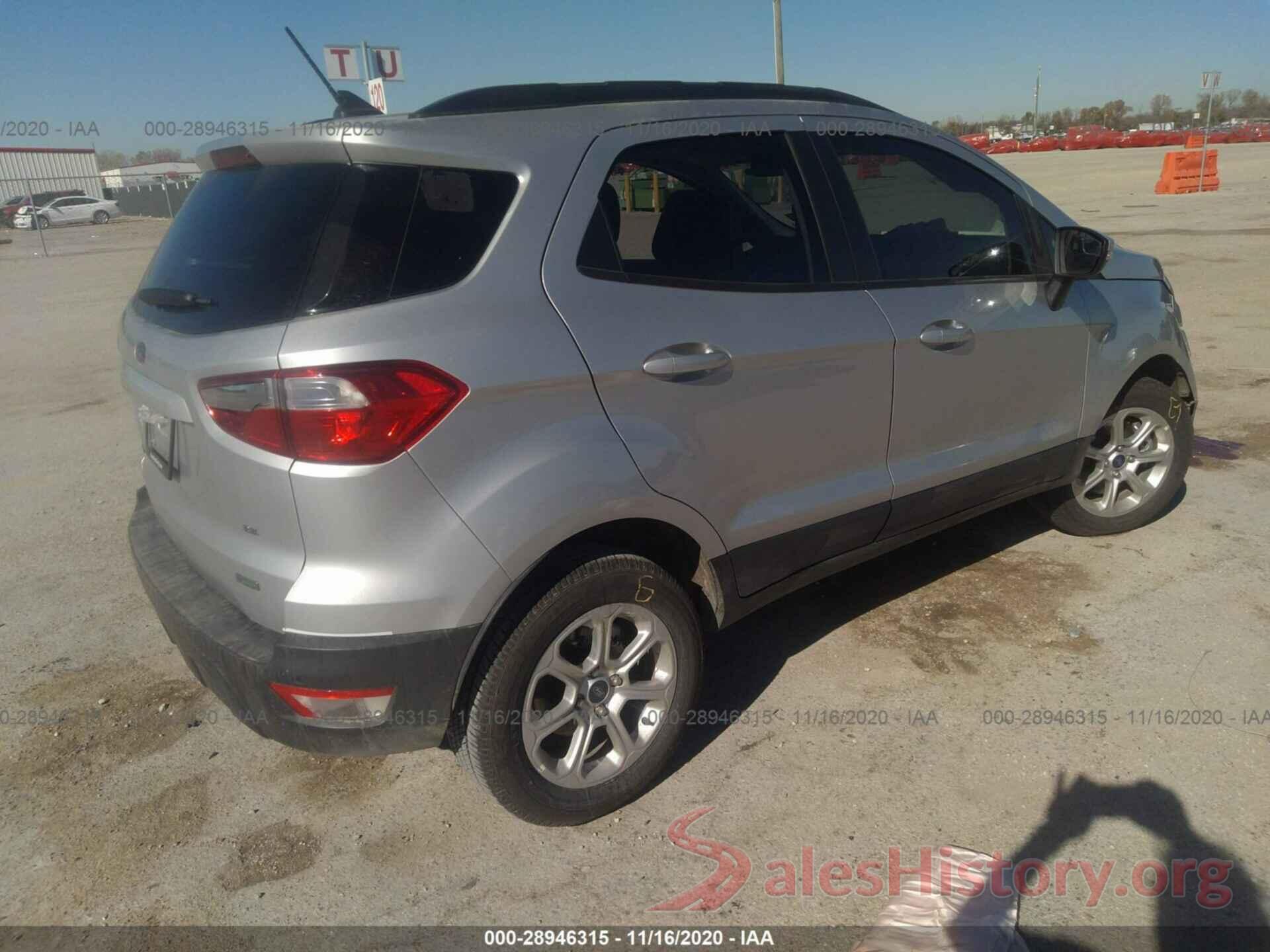 MAJ3S2GE4LC342032 2020 FORD ECOSPORT