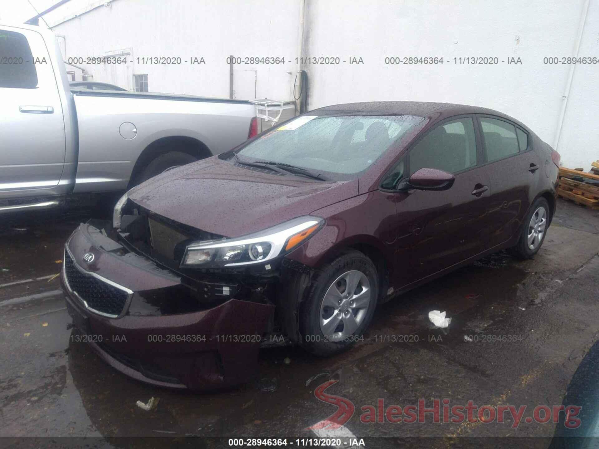 3KPFK4A78JE166945 2018 KIA FORTE