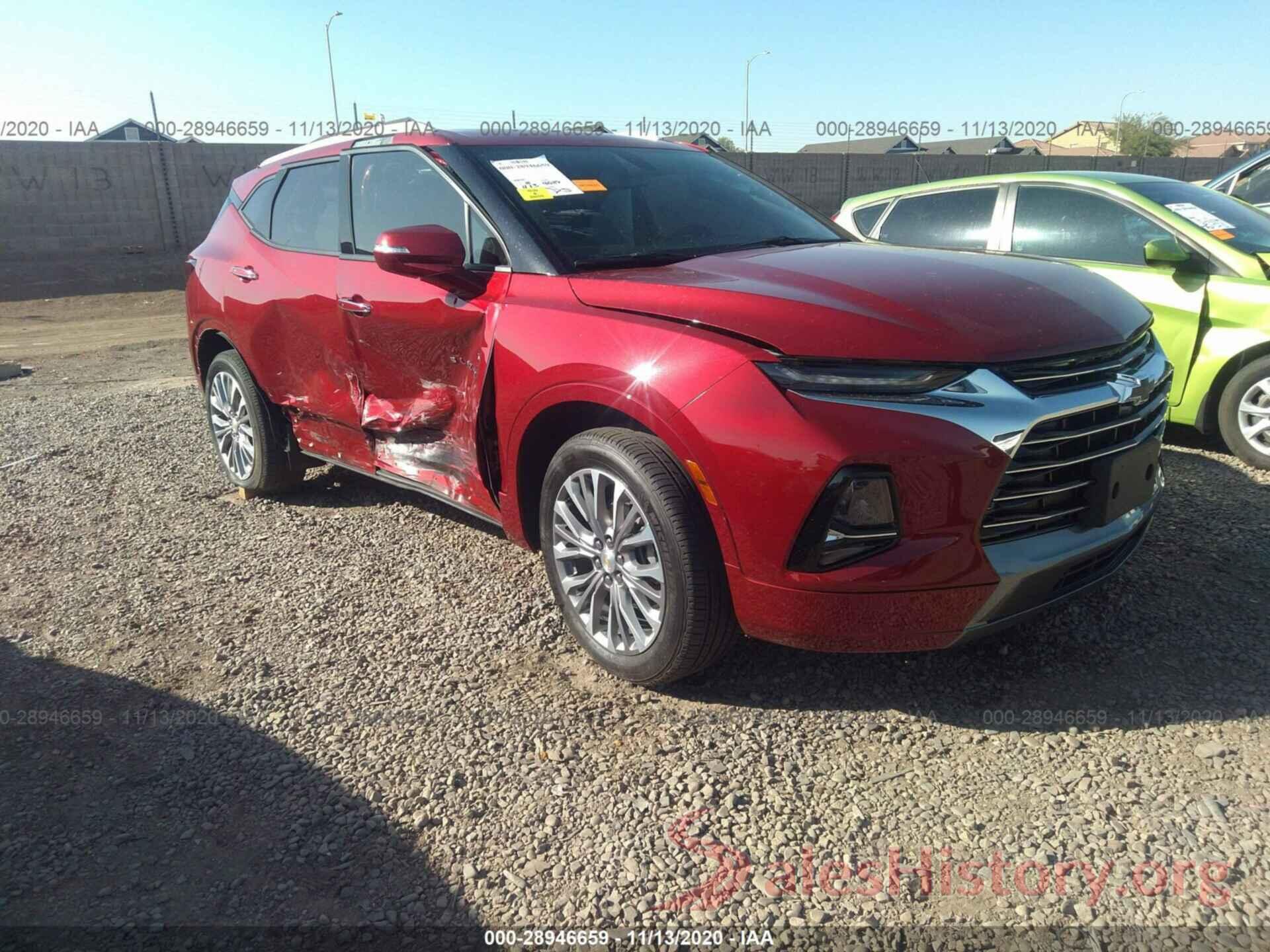 3GNKBFRS8KS690500 2019 CHEVROLET BLAZER