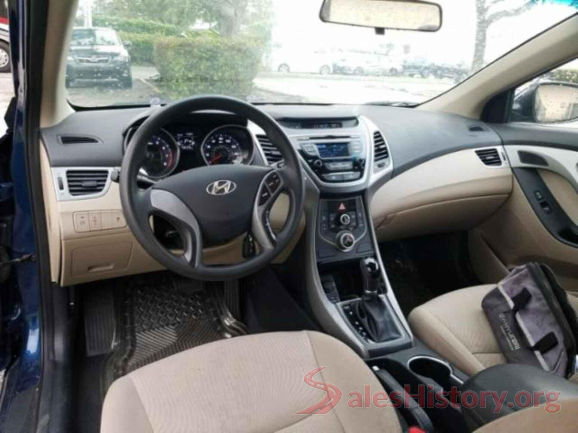 5NPDH4AEXGH763619 2016 HYUNDAI ELANTRA