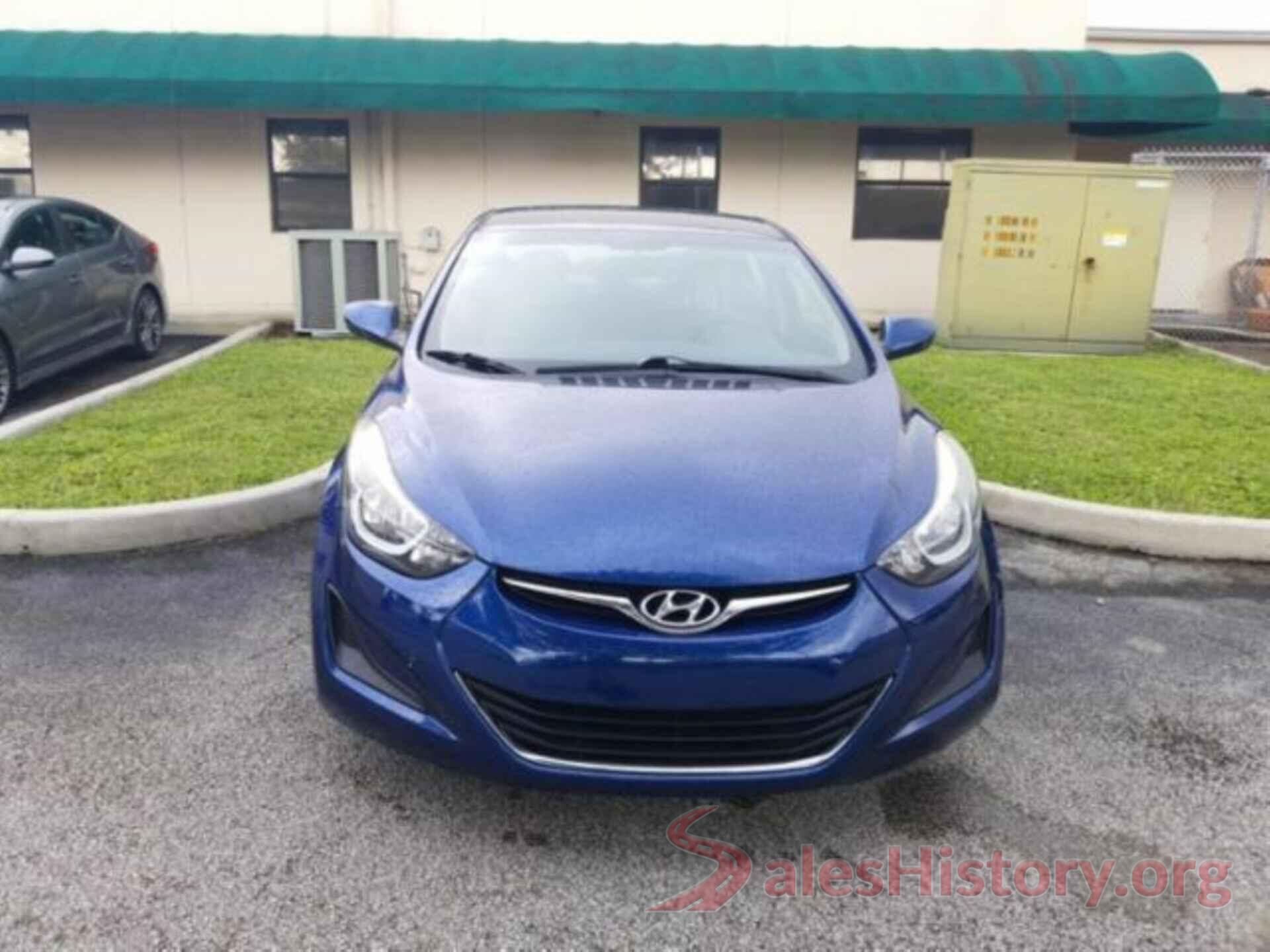 5NPDH4AEXGH763619 2016 HYUNDAI ELANTRA