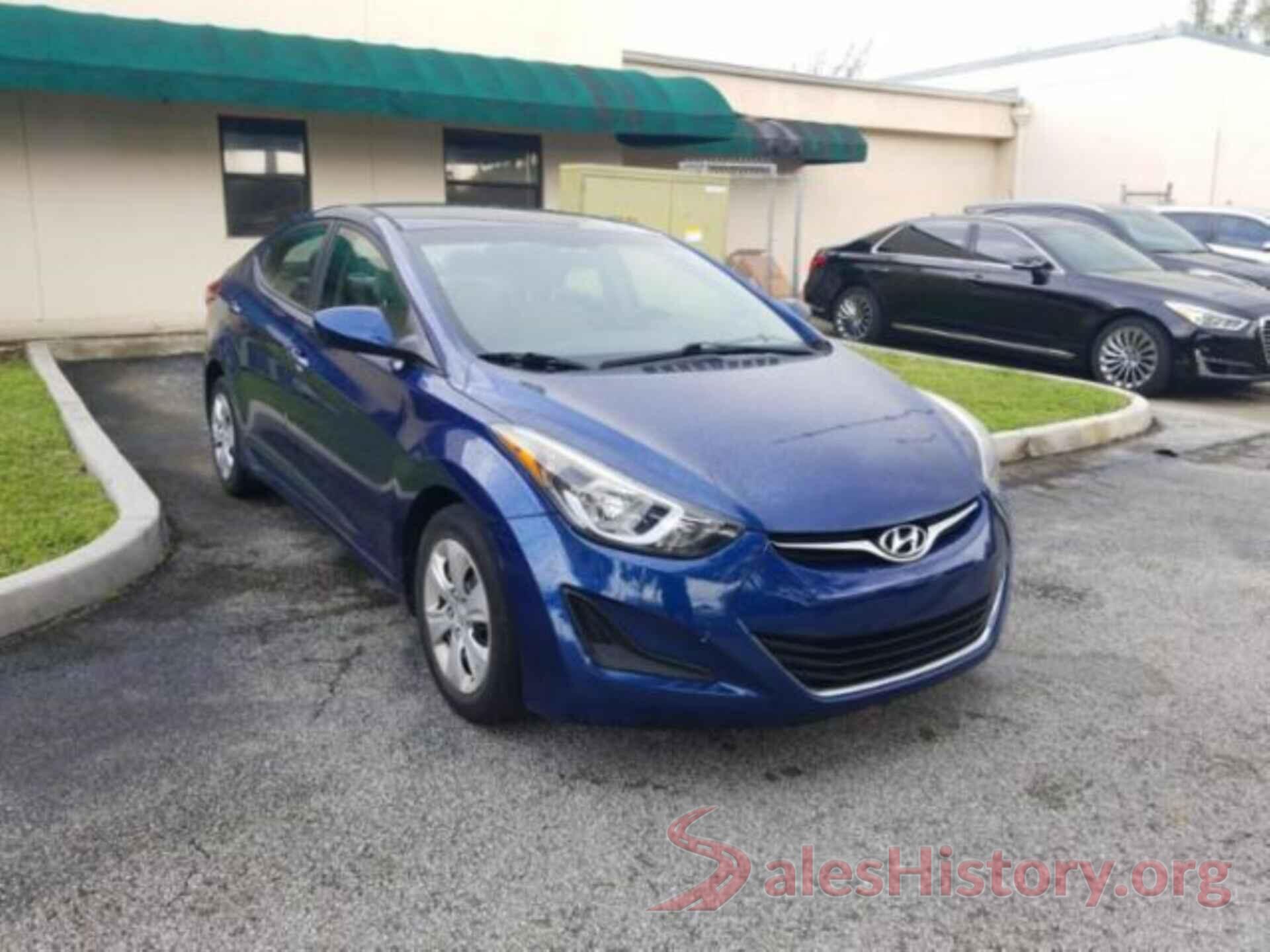 5NPDH4AEXGH763619 2016 HYUNDAI ELANTRA