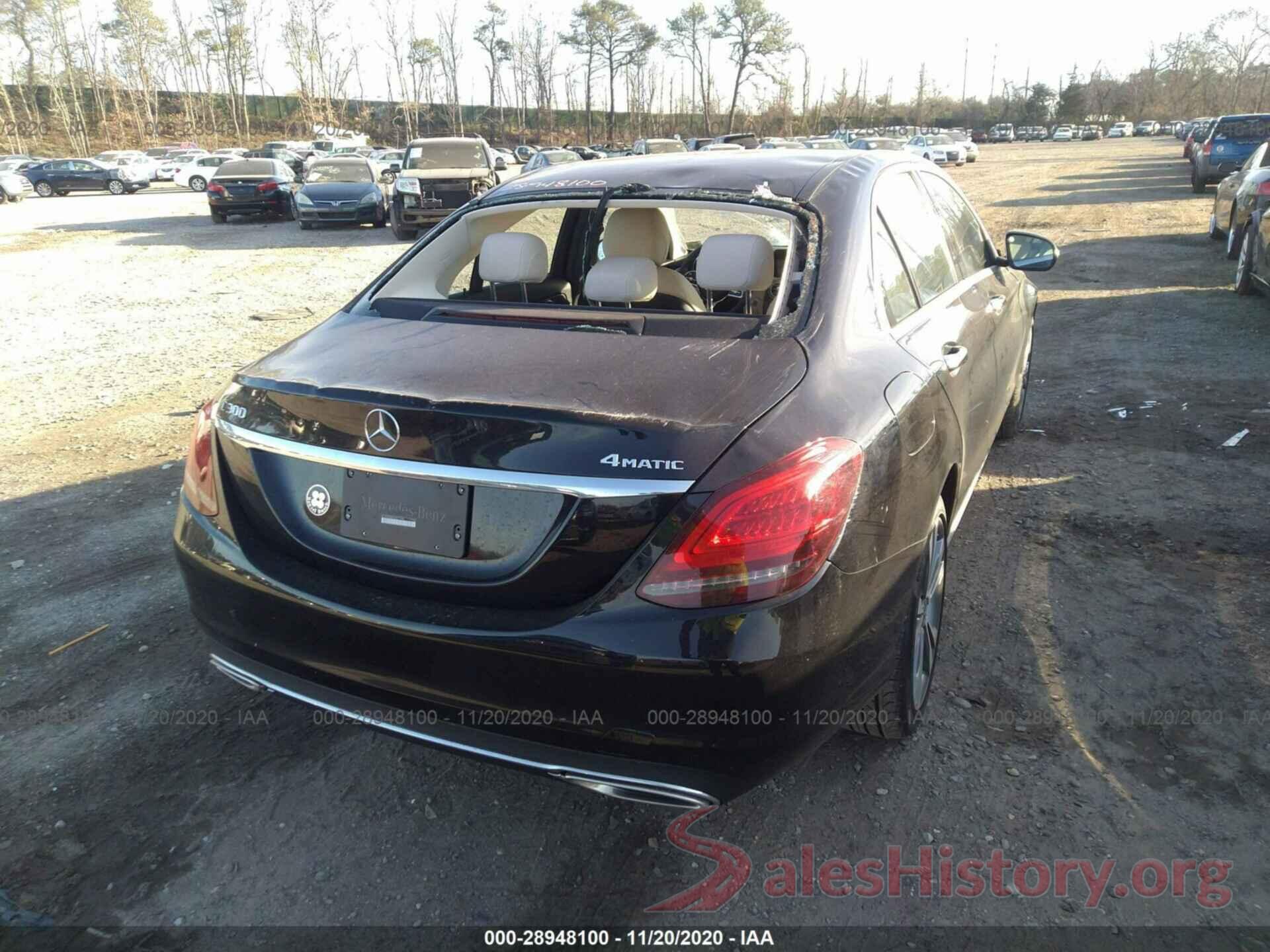 W1KWF8EB9LR577908 2020 MERCEDES-BENZ C-CLASS