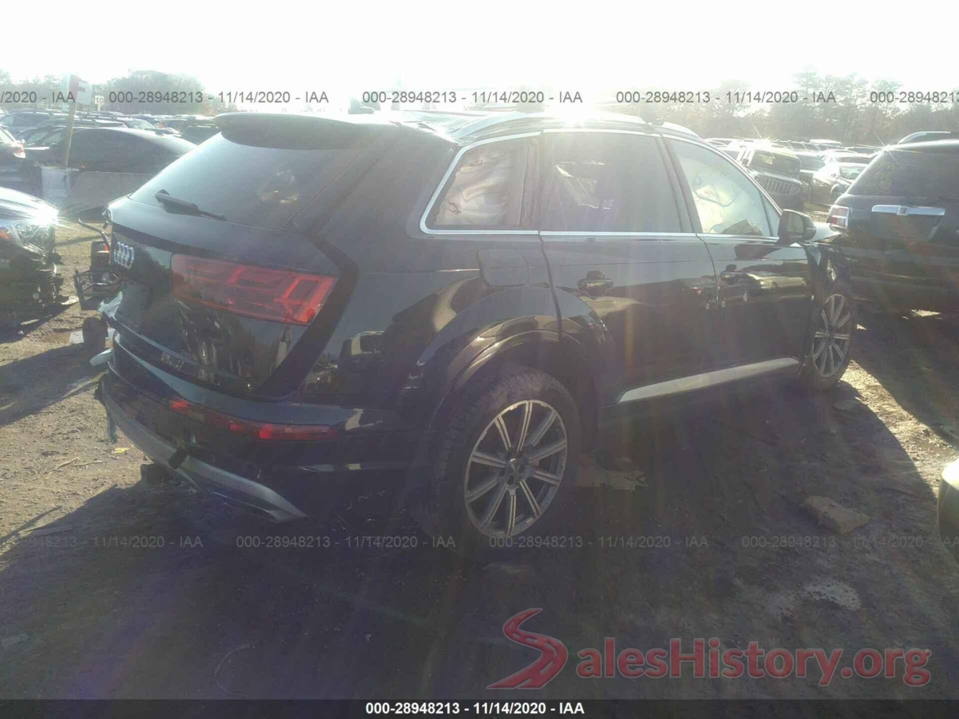 WA1LHAF73KD014724 2019 AUDI Q7