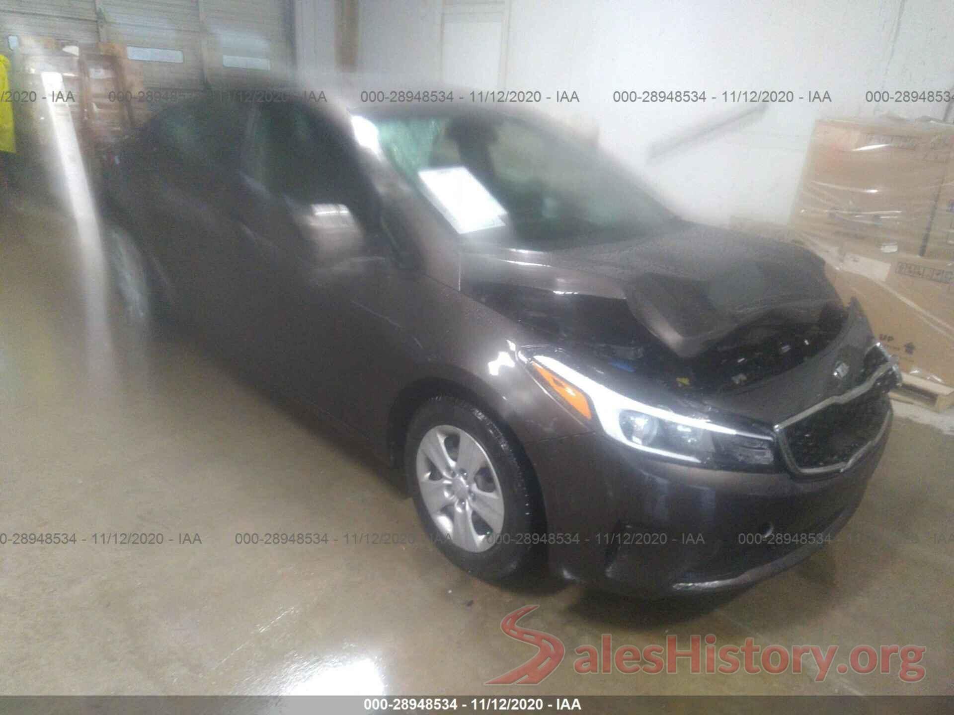 3KPFK4A73HE160898 2017 KIA FORTE