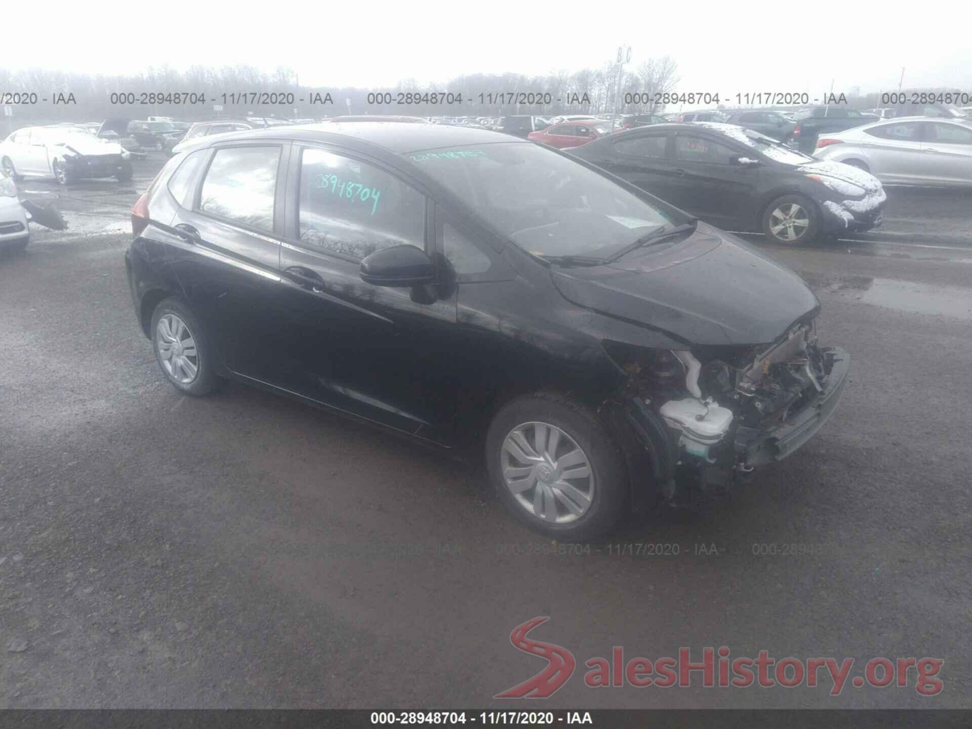 JHMGK5H50GX022215 2016 HONDA FIT