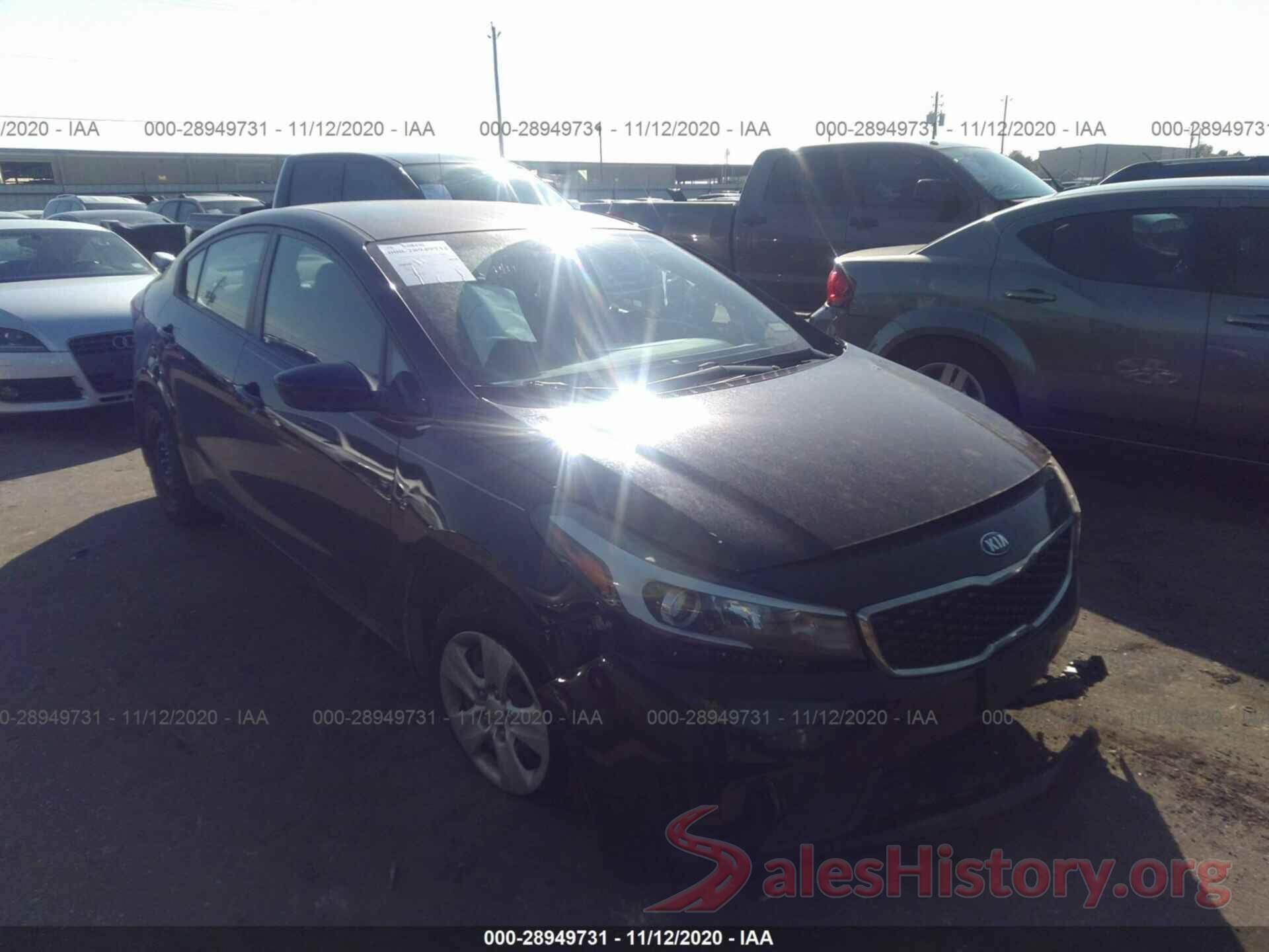 3KPFK4A76HE045373 2017 KIA FORTE