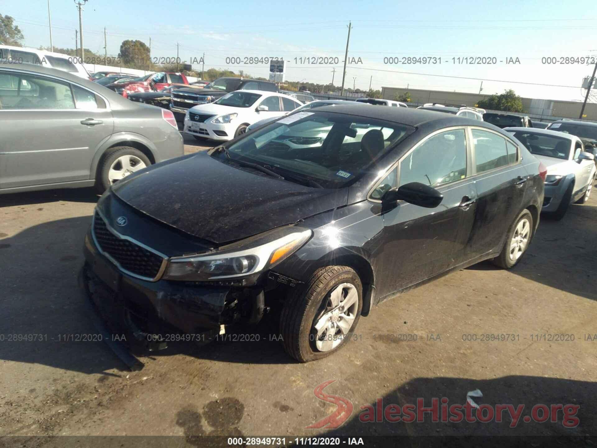 3KPFK4A76HE045373 2017 KIA FORTE