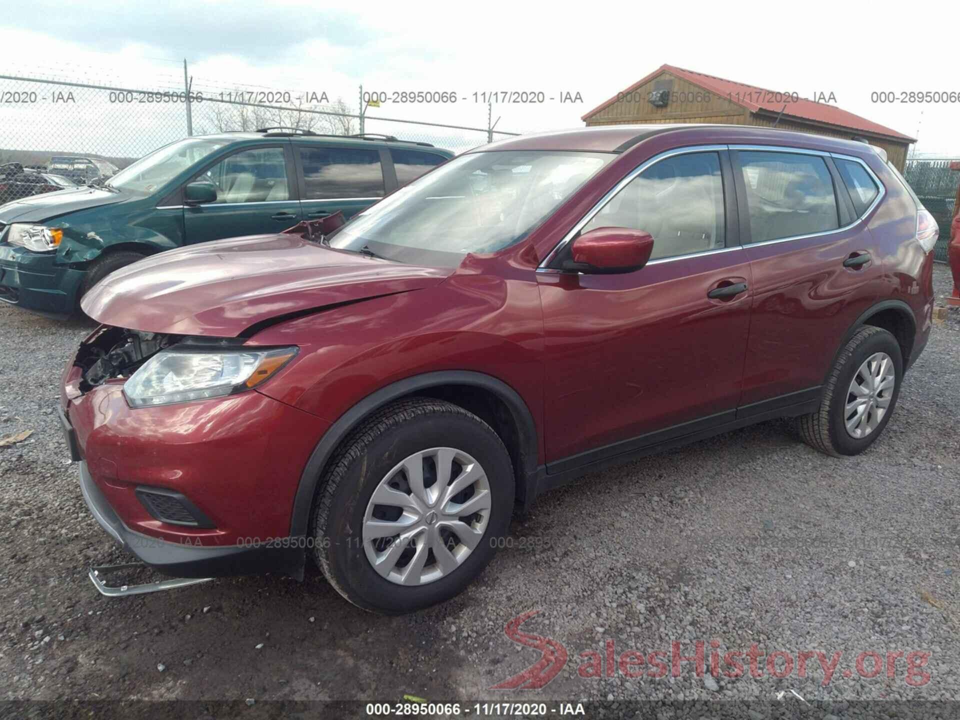 JN8AT2MV8GW133968 2016 NISSAN ROGUE