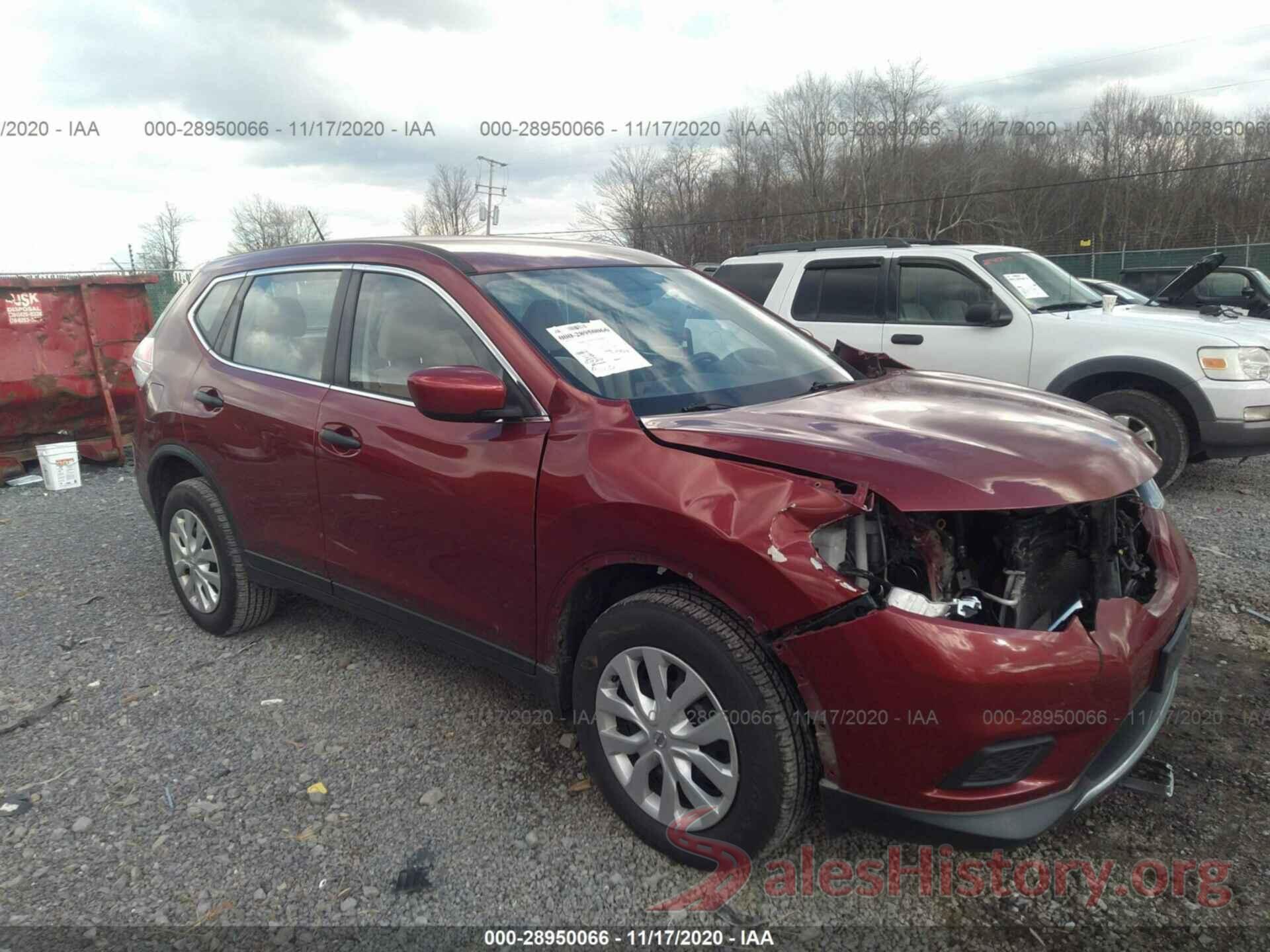 JN8AT2MV8GW133968 2016 NISSAN ROGUE