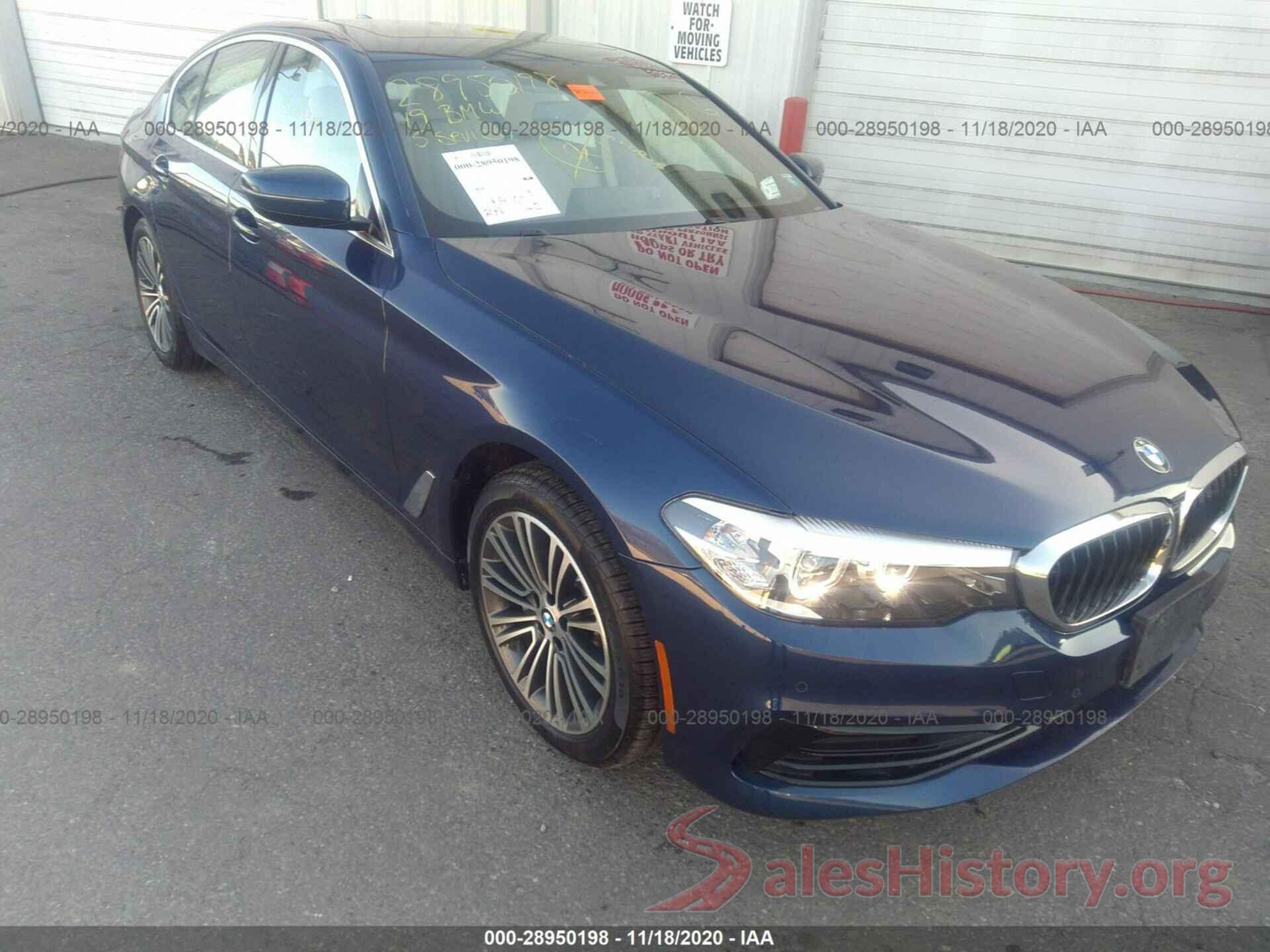 WBAJA7C53KWW20596 2019 BMW 5 SERIES