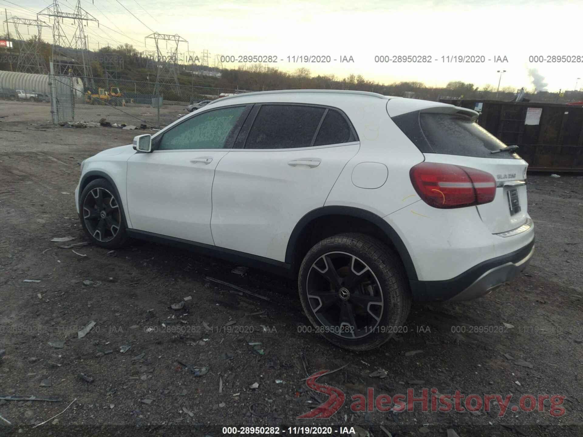 WDCTG4GB1KU003888 2019 MERCEDES-BENZ GLA