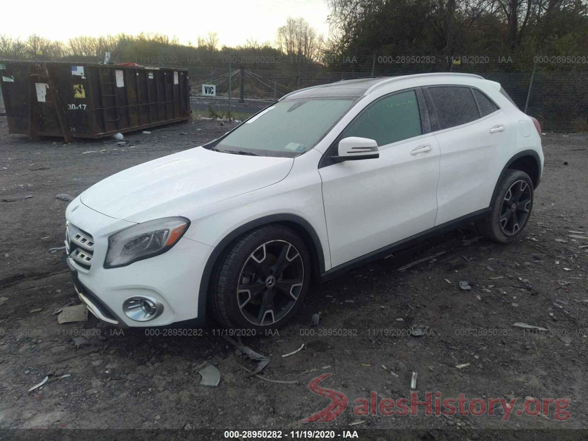 WDCTG4GB1KU003888 2019 MERCEDES-BENZ GLA