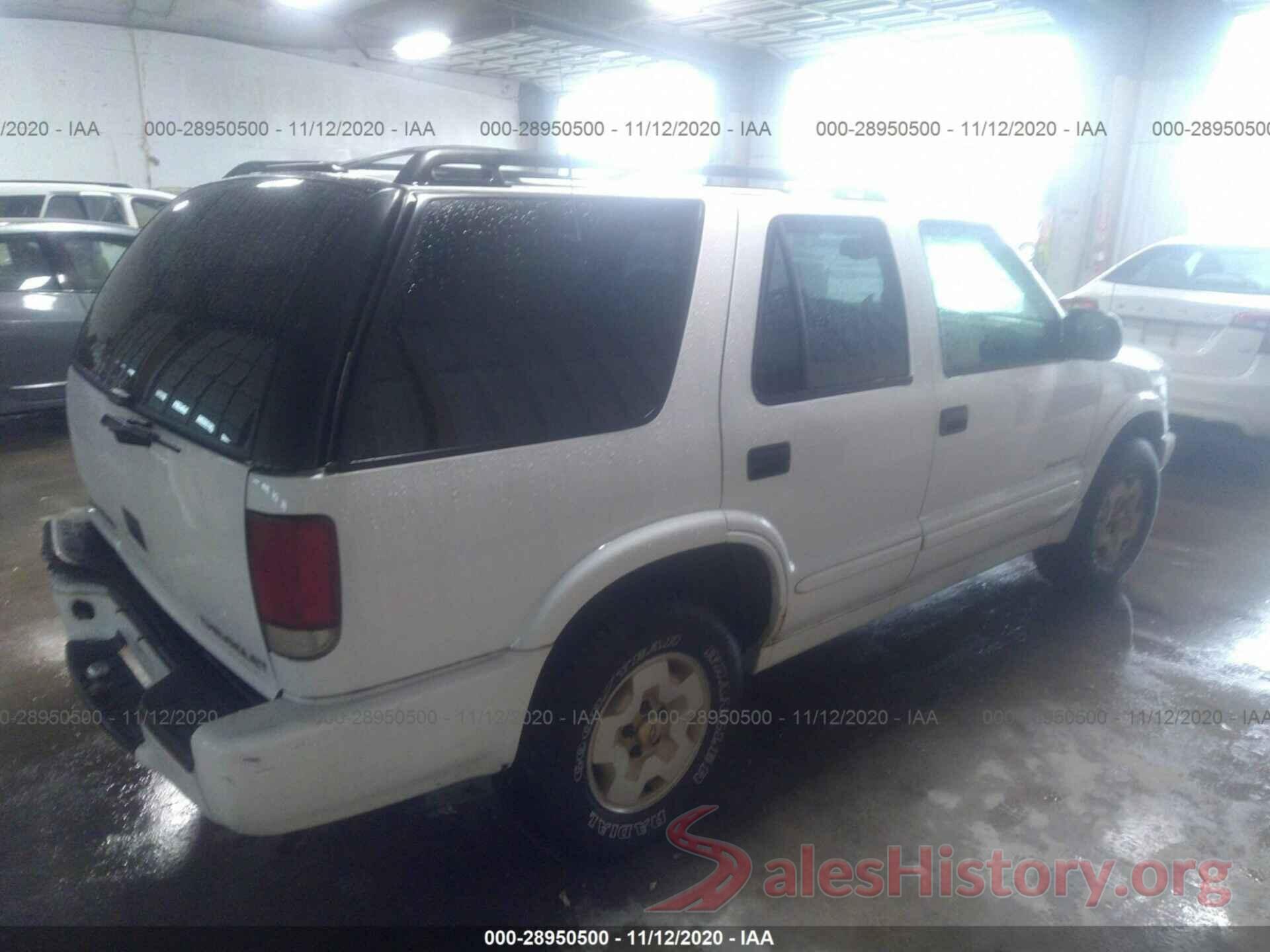 1GNDT13W712113519 2001 CHEVROLET BLAZER