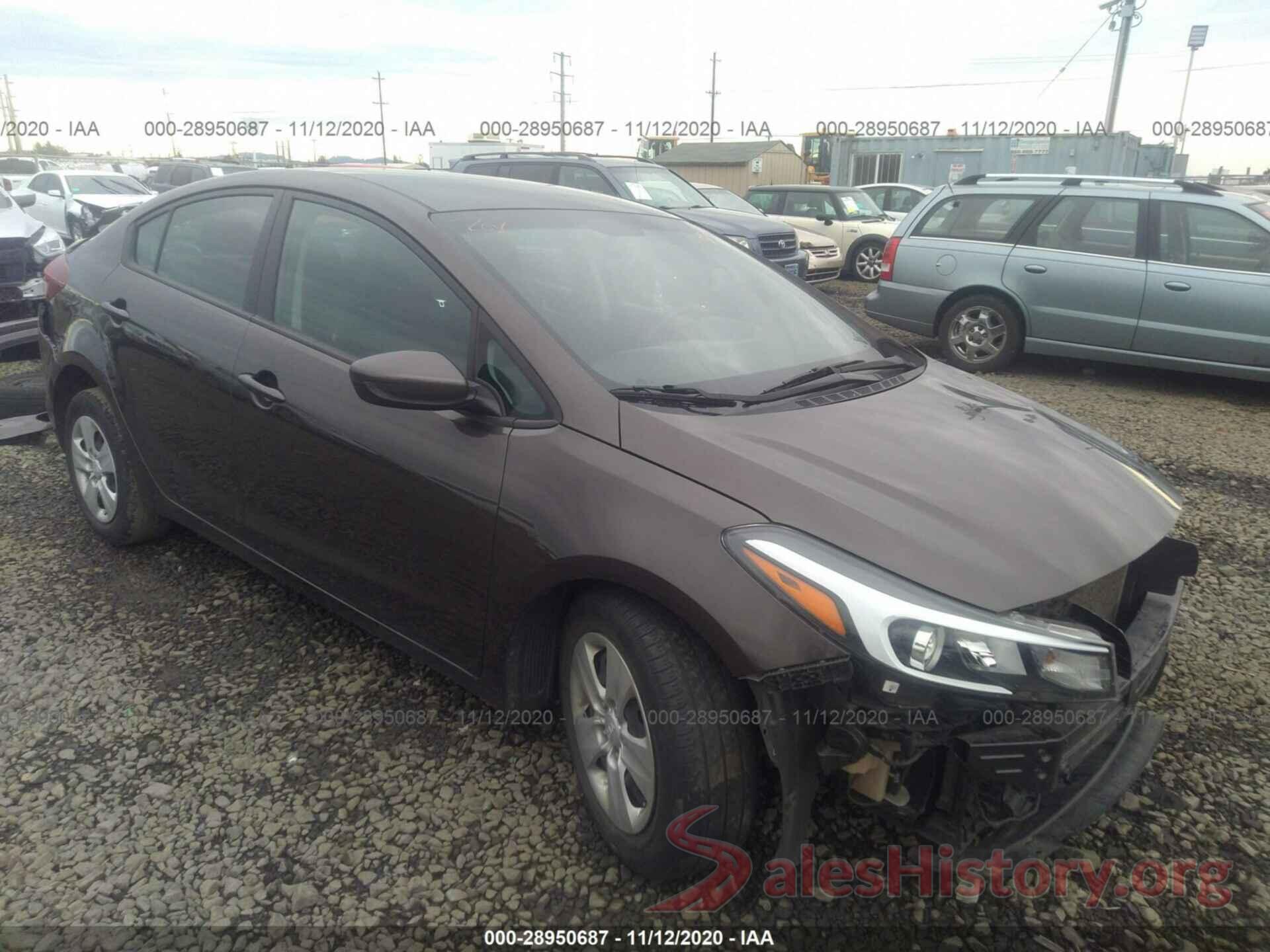 3KPFL4A70JE199015 2018 KIA FORTE