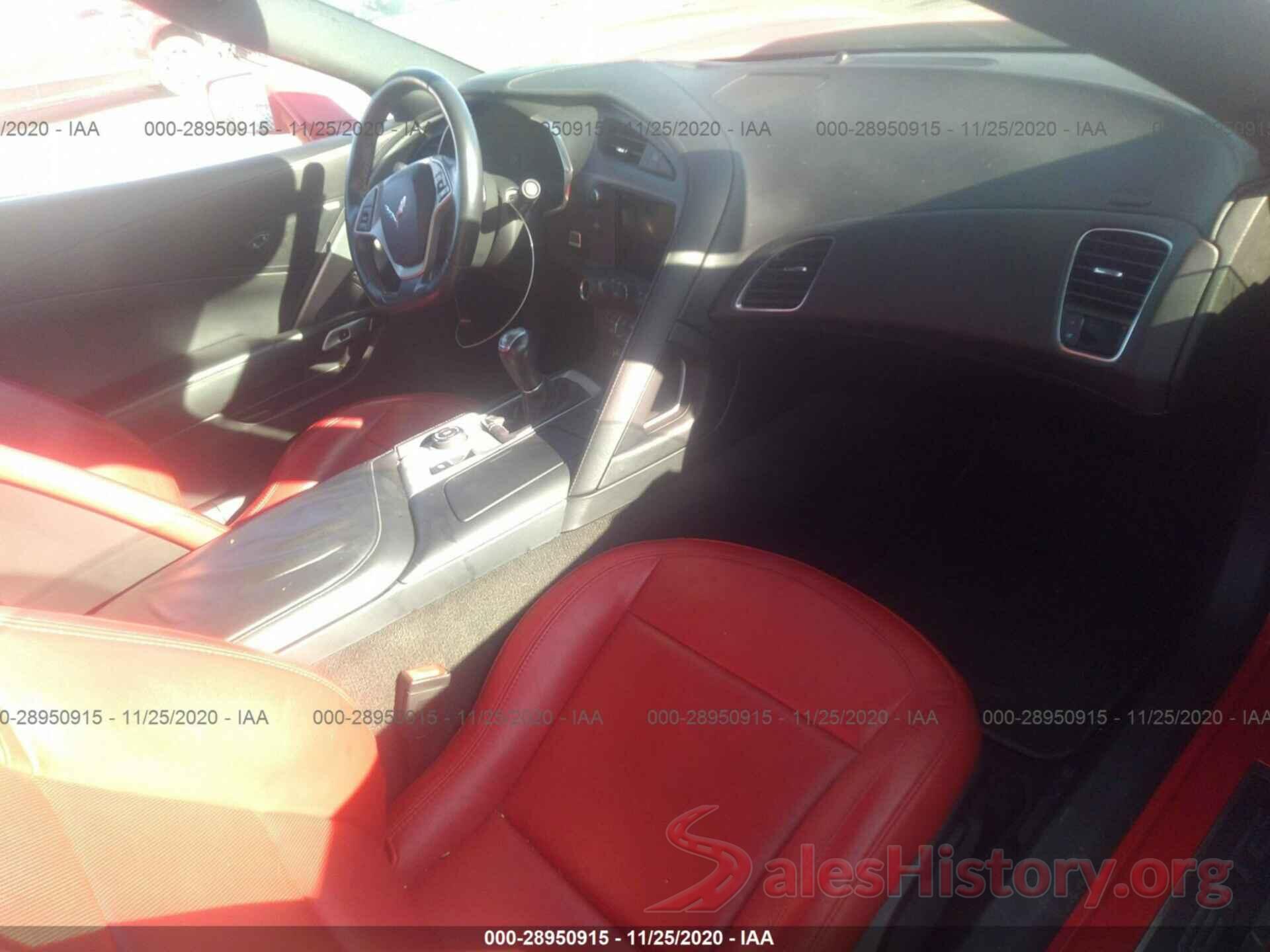 1G1YA3D70G5123358 2016 CHEVROLET CORVETTE