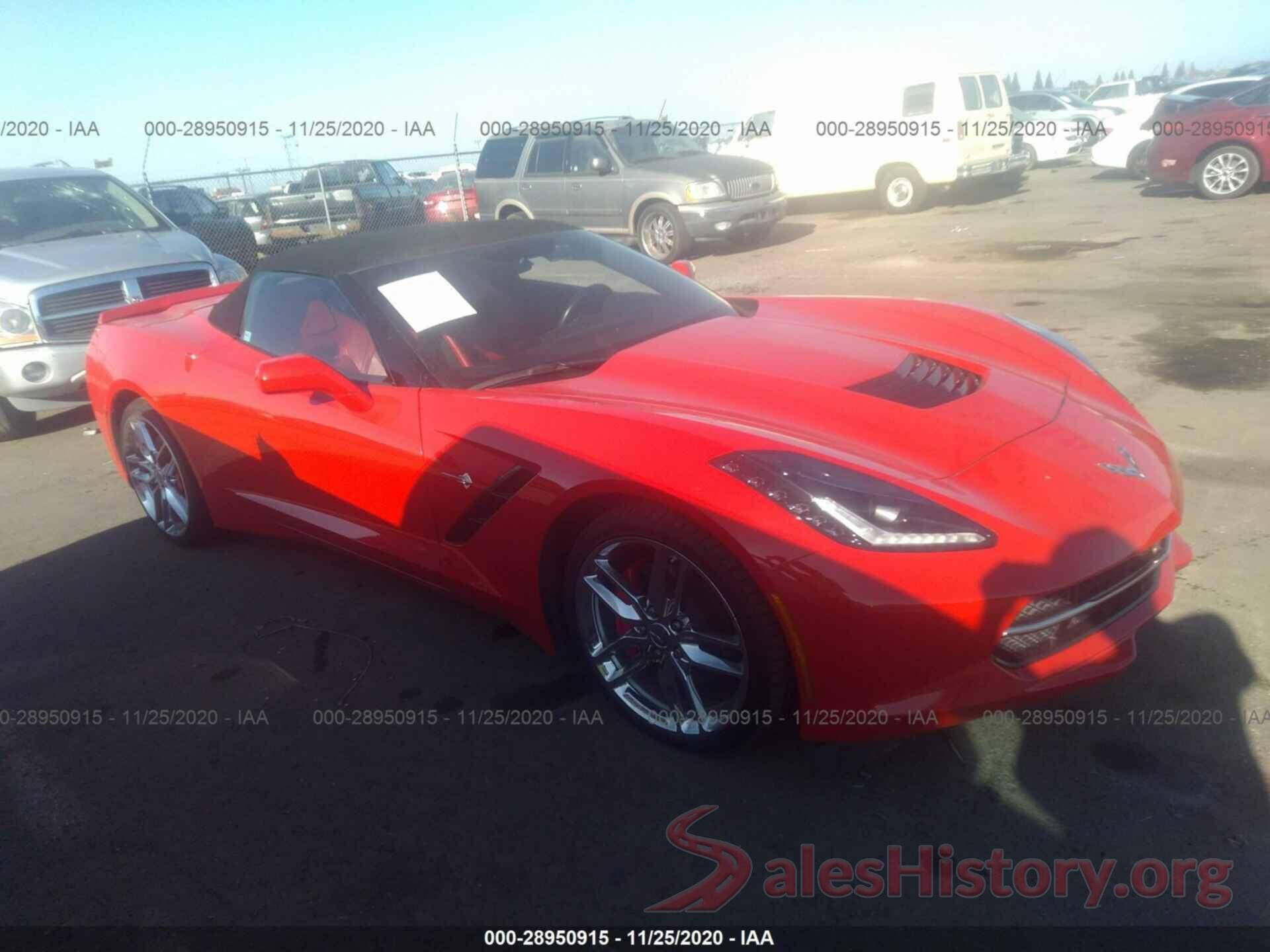 1G1YA3D70G5123358 2016 CHEVROLET CORVETTE