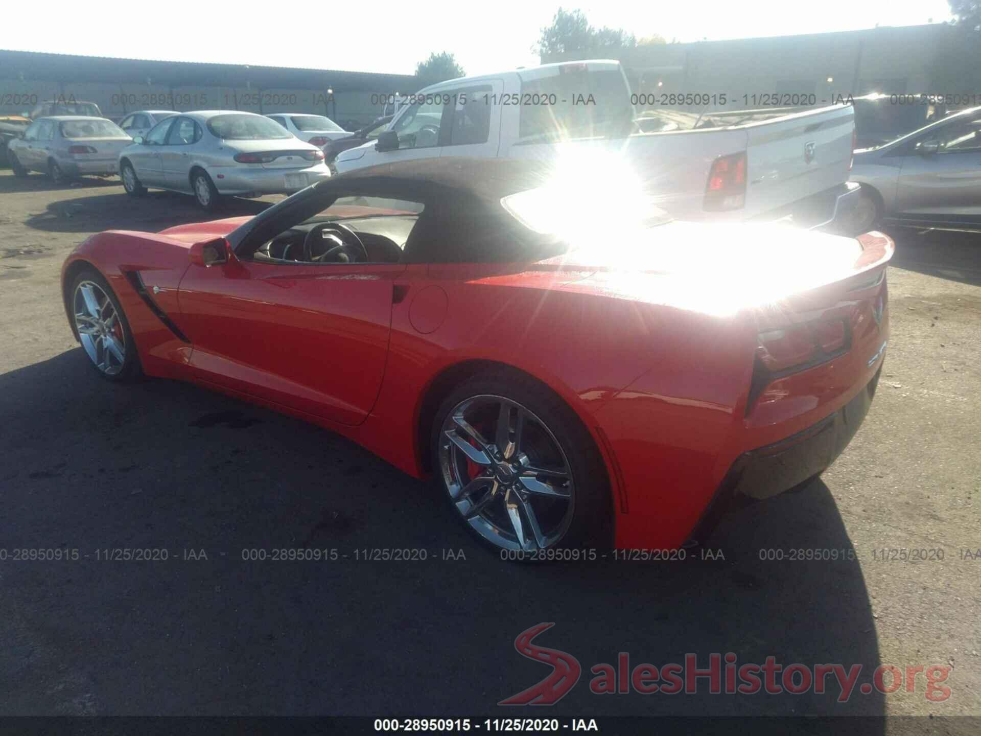 1G1YA3D70G5123358 2016 CHEVROLET CORVETTE