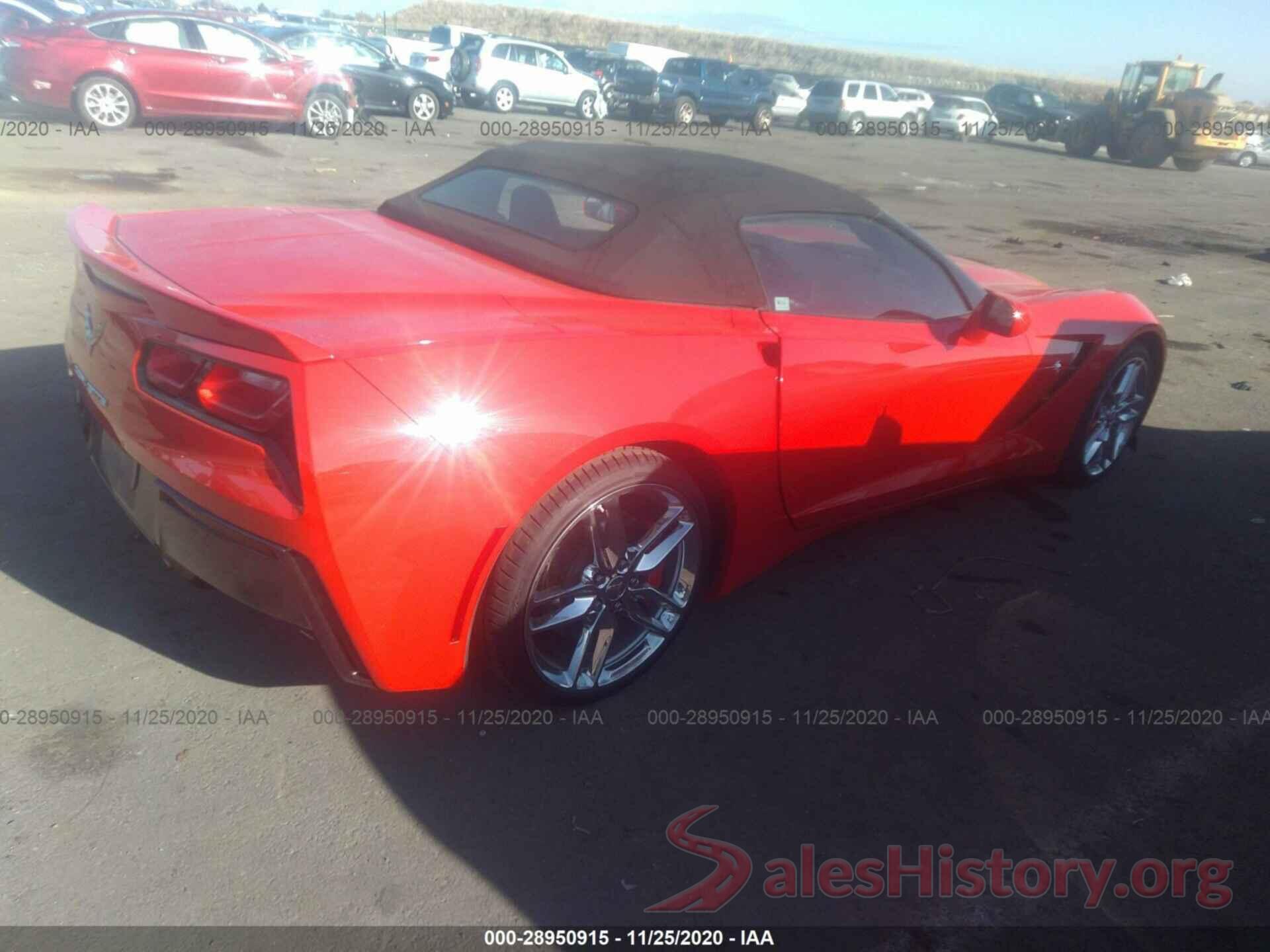 1G1YA3D70G5123358 2016 CHEVROLET CORVETTE