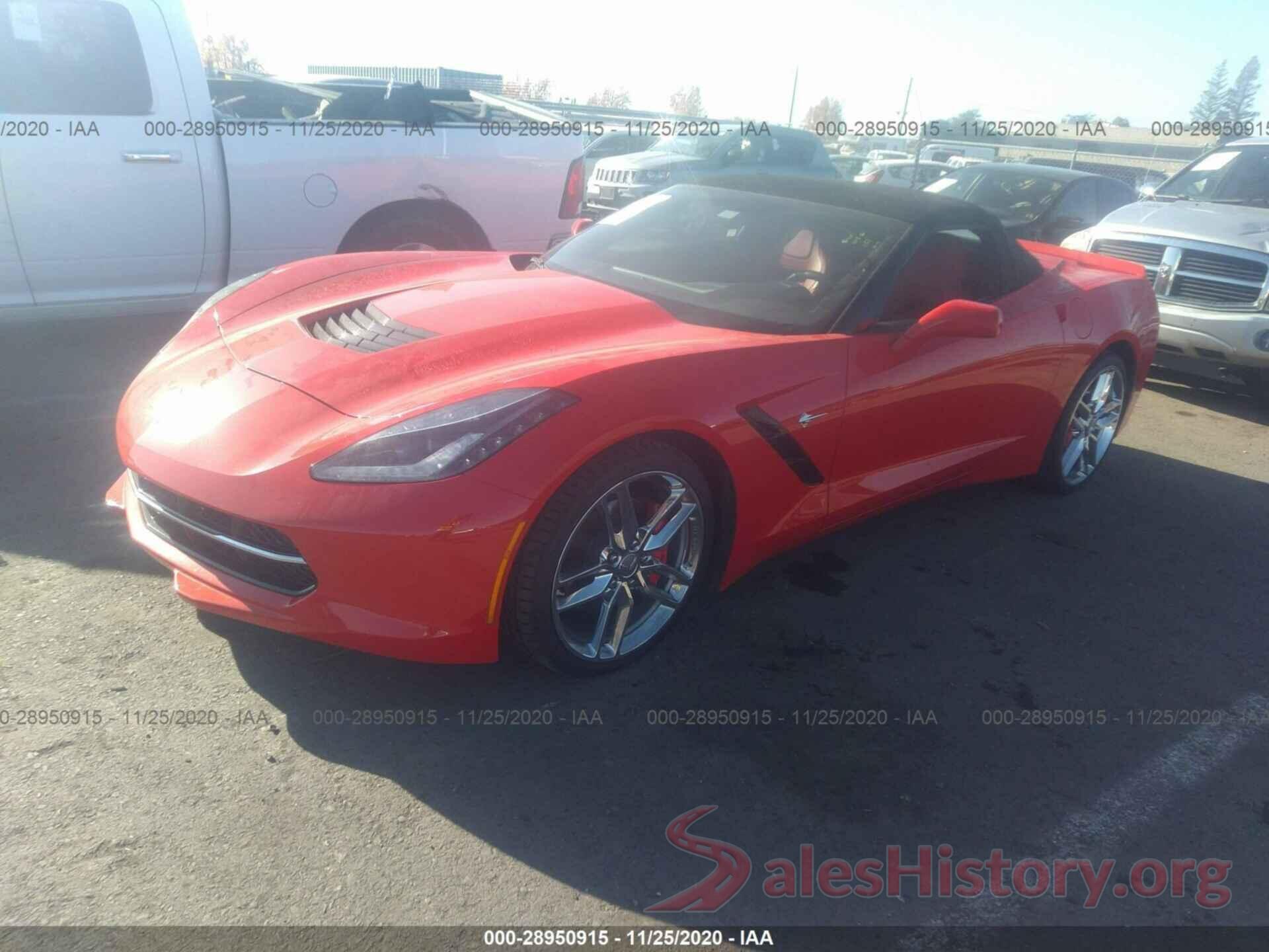 1G1YA3D70G5123358 2016 CHEVROLET CORVETTE