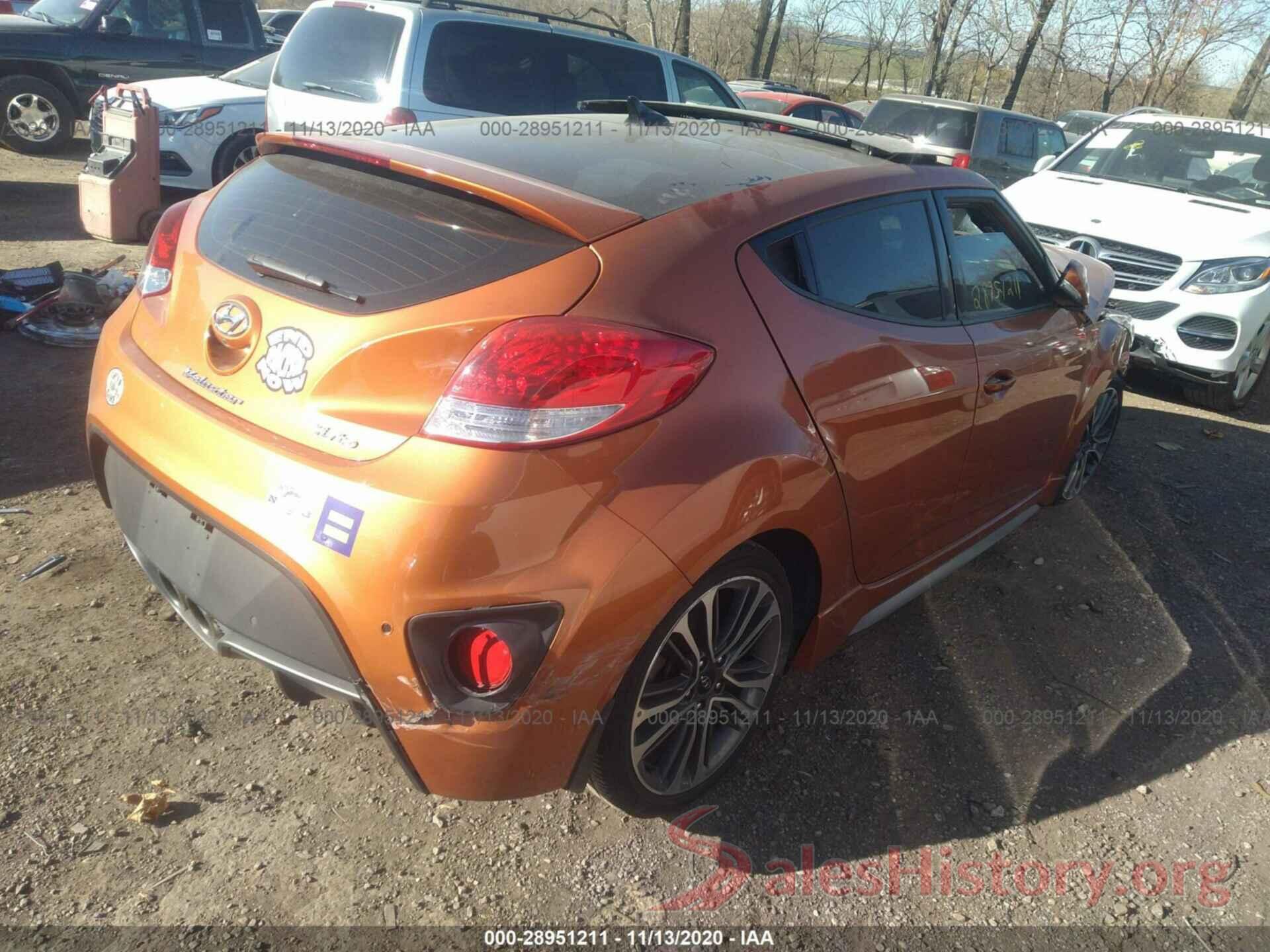 KMHTC6AE0GU262374 2016 HYUNDAI VELOSTER