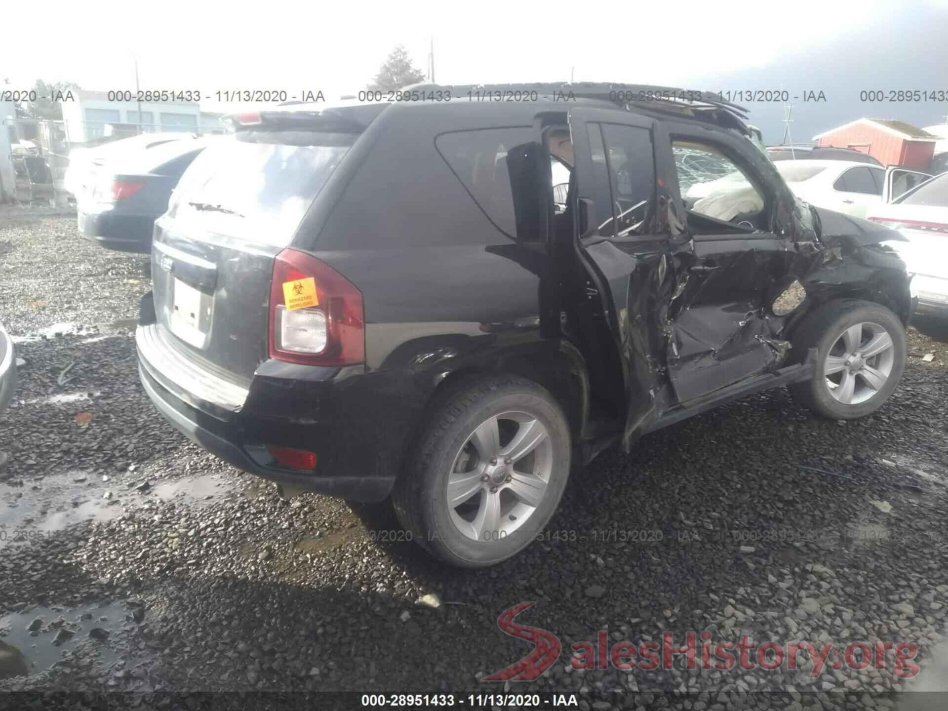 1C4NJDBB2GD617606 2016 JEEP COMPASS