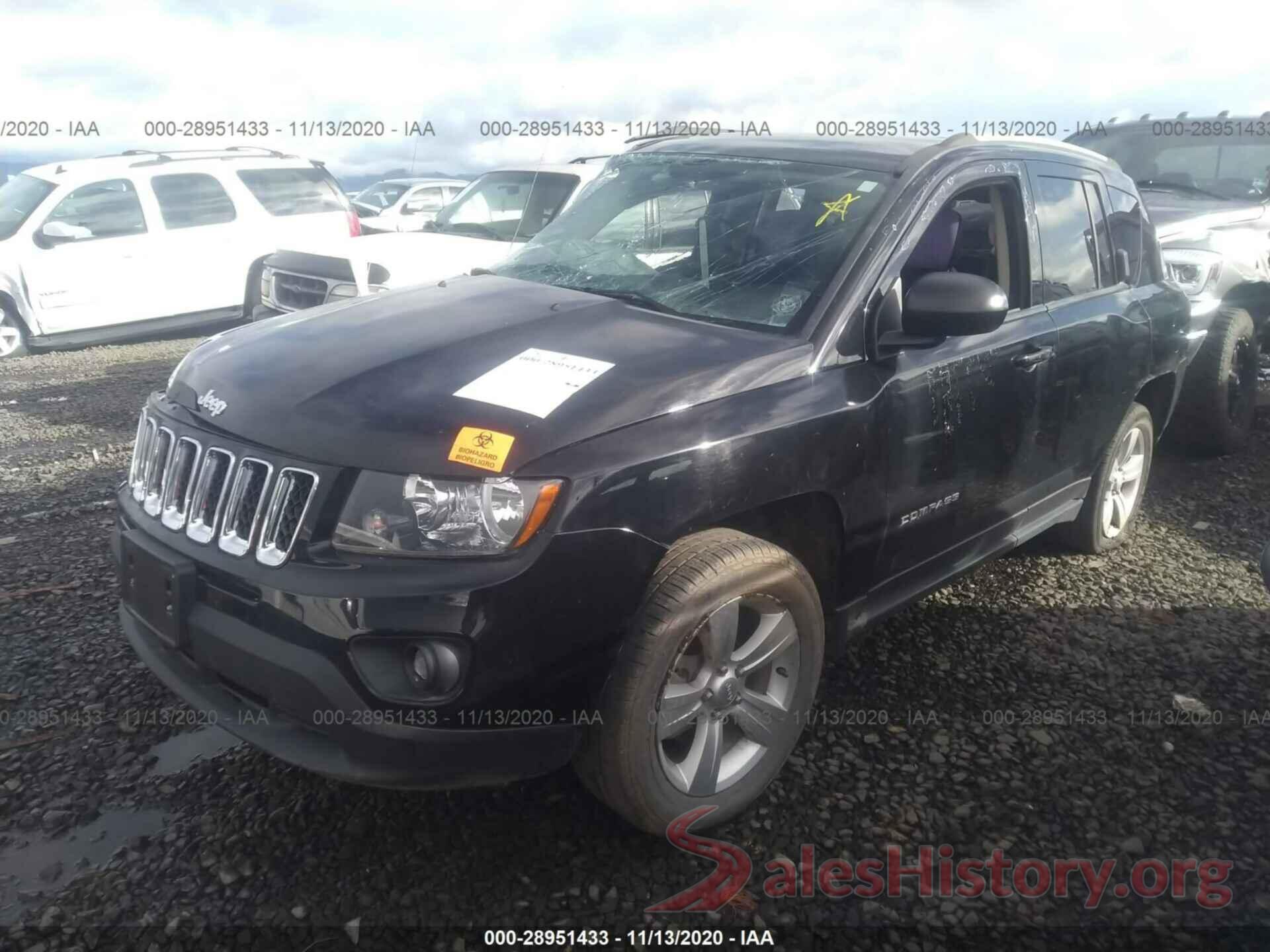 1C4NJDBB2GD617606 2016 JEEP COMPASS