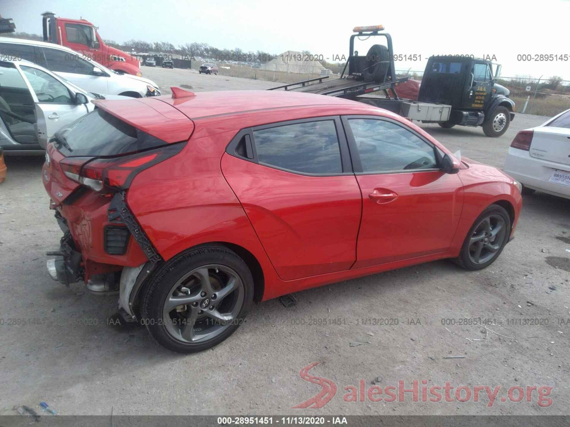 KMHTG6AF6LU022382 2020 HYUNDAI VELOSTER