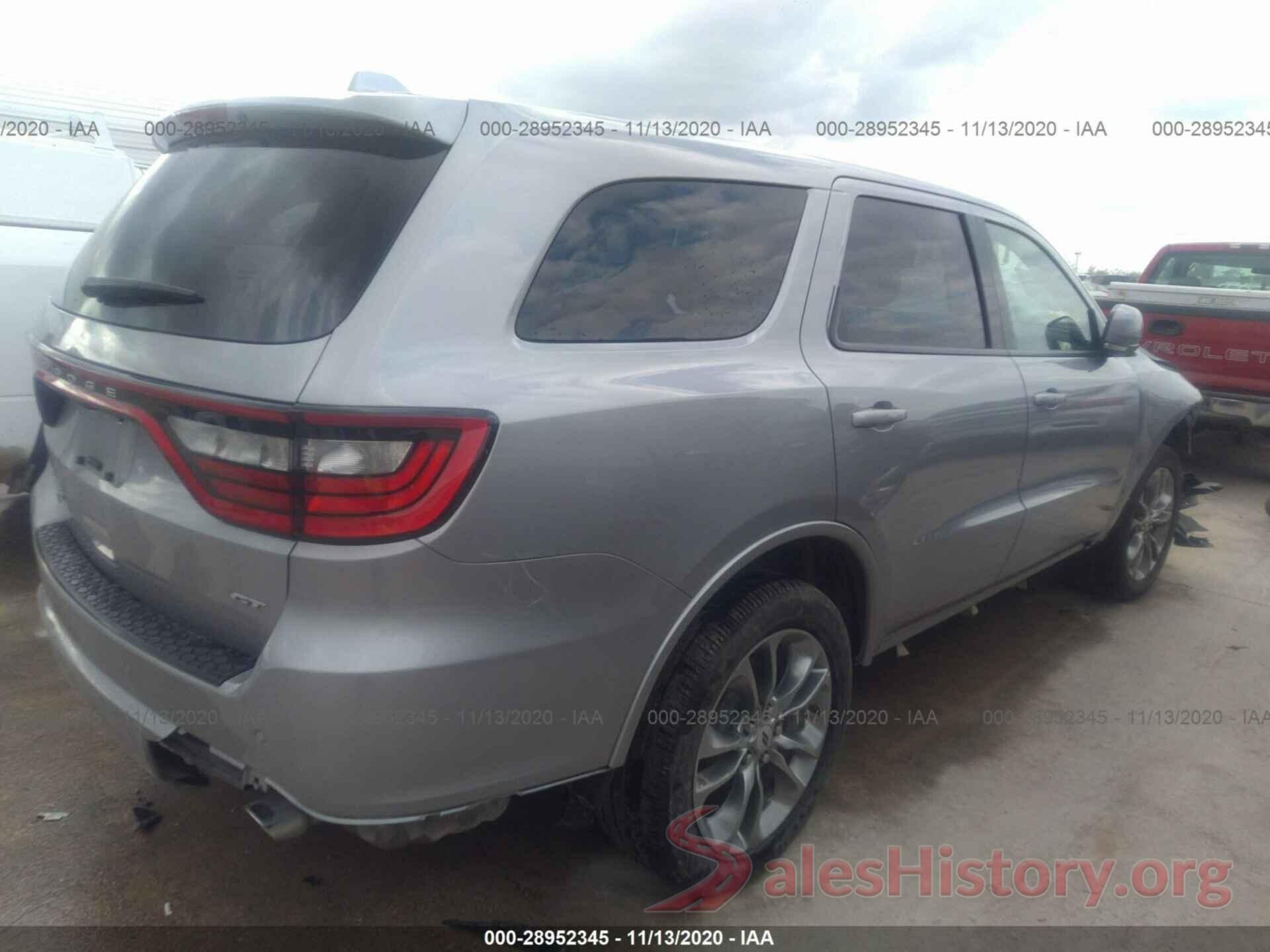 1C4RDJDG9KC744352 2019 DODGE DURANGO