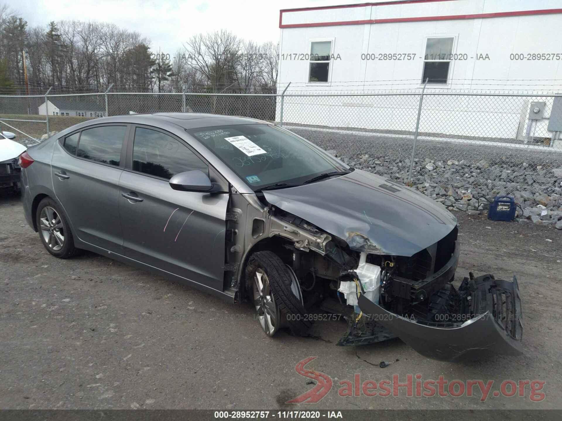 KMHD84LF9JU567380 2018 HYUNDAI ELANTRA