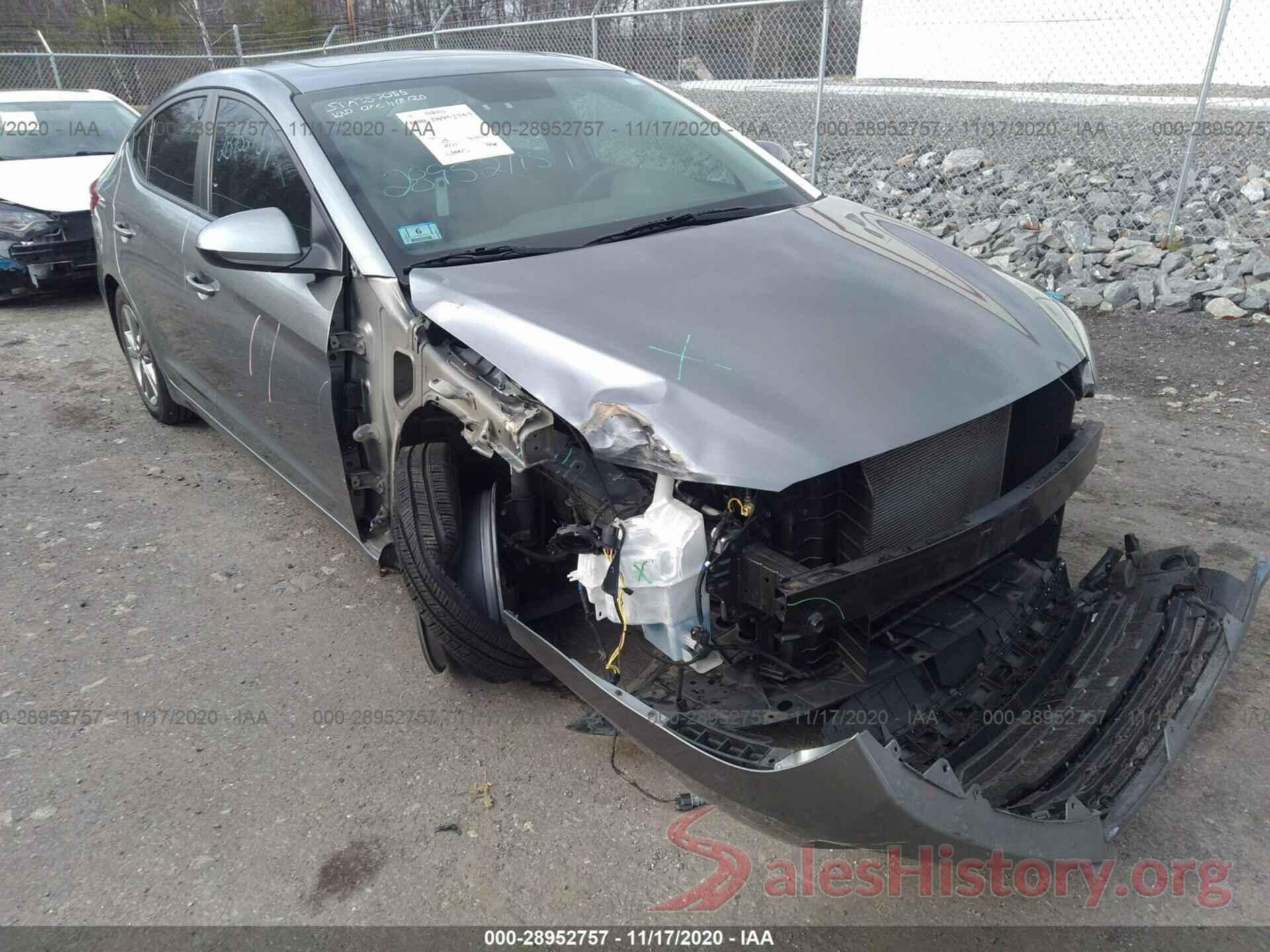 KMHD84LF9JU567380 2018 HYUNDAI ELANTRA