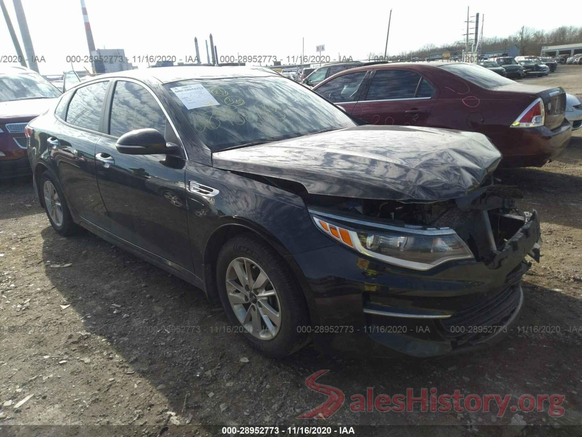 5XXGT4L33GG107247 2016 KIA OPTIMA