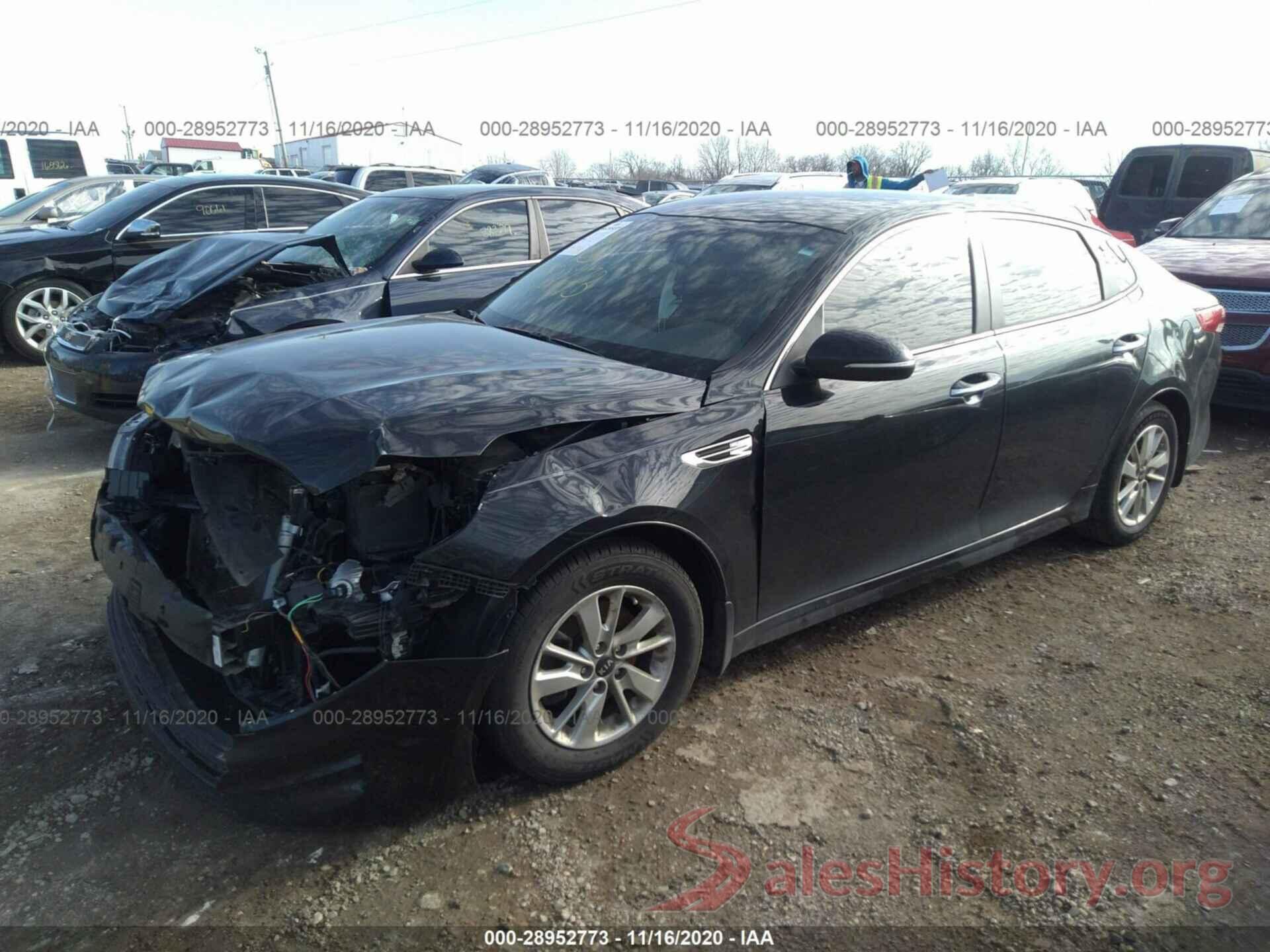 5XXGT4L33GG107247 2016 KIA OPTIMA